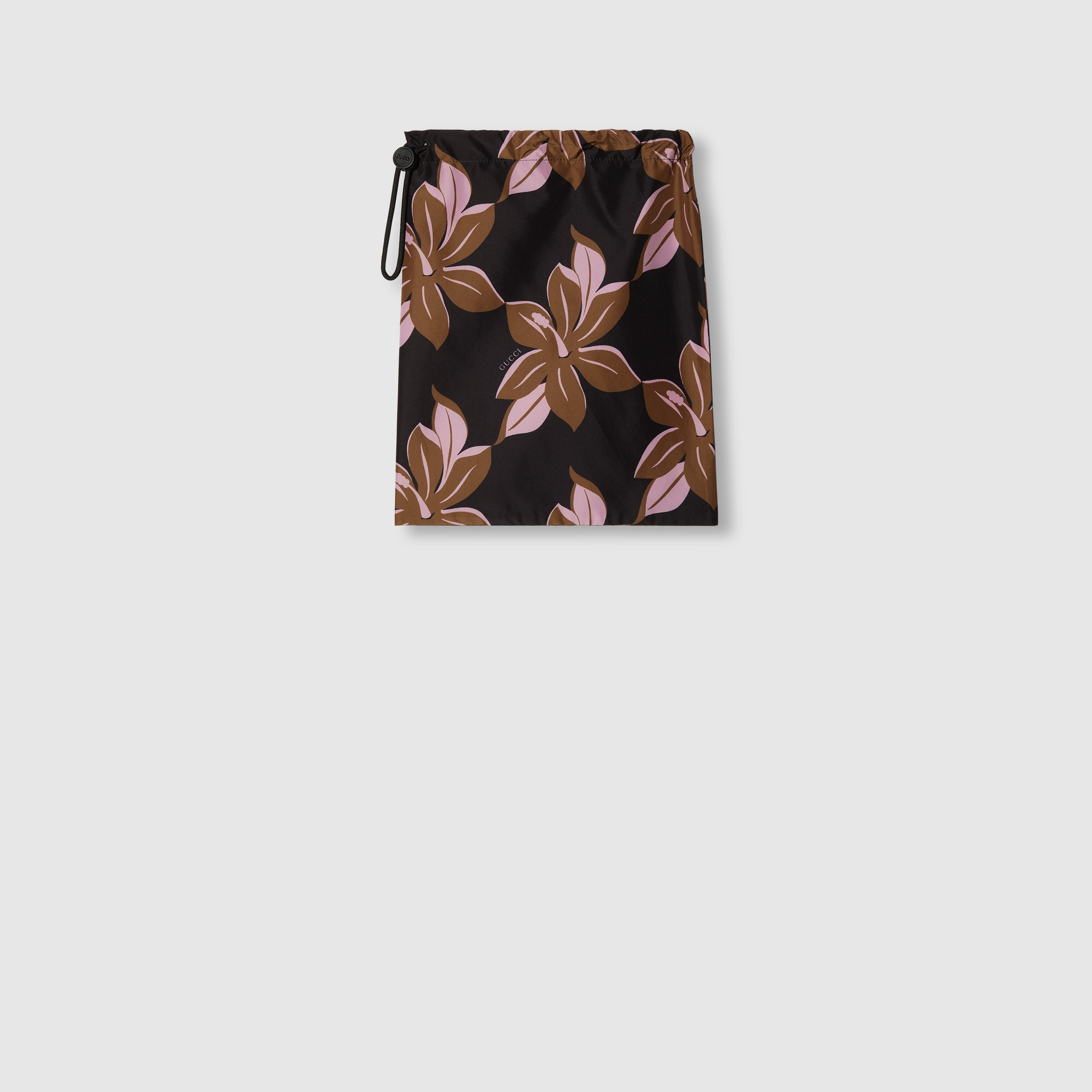 Printed technical poplin swim short - 7