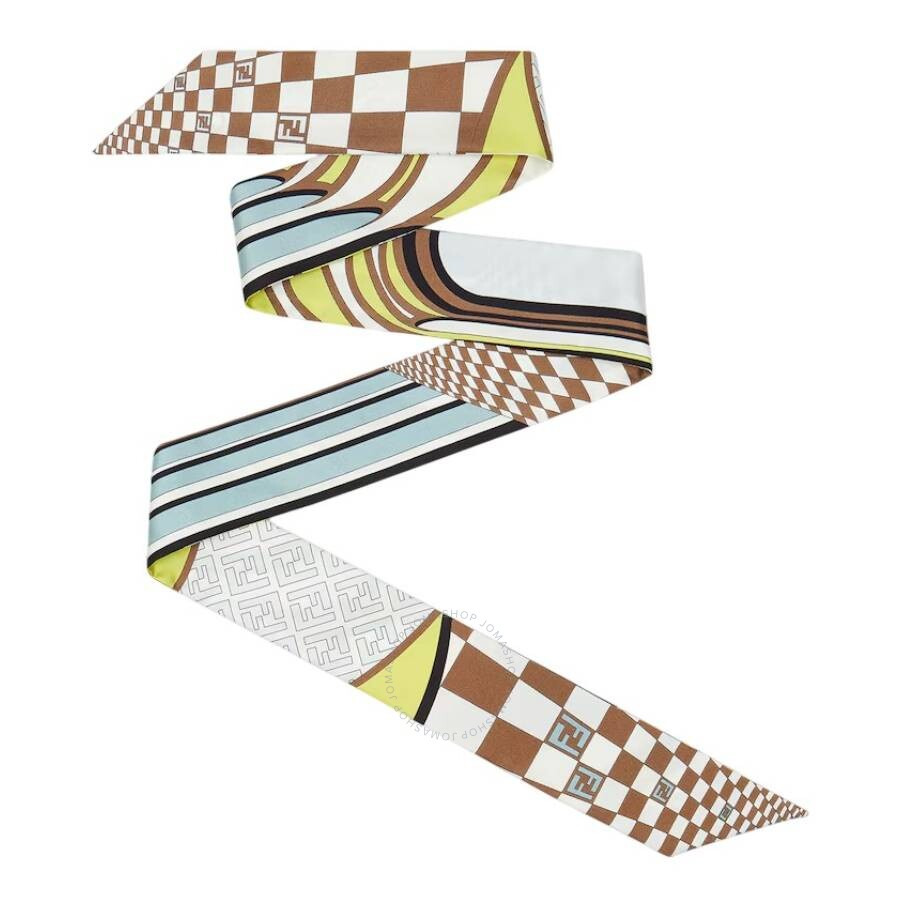 Fendi Two Sided Silk Wrappy - 3