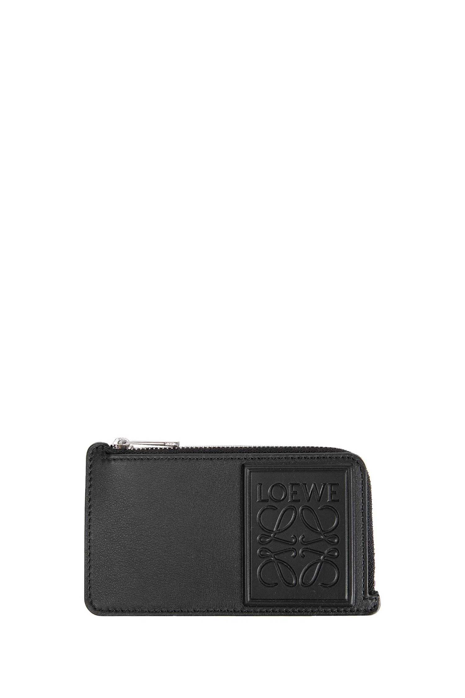 Coin Card Holder In Satin Calfskin - 1