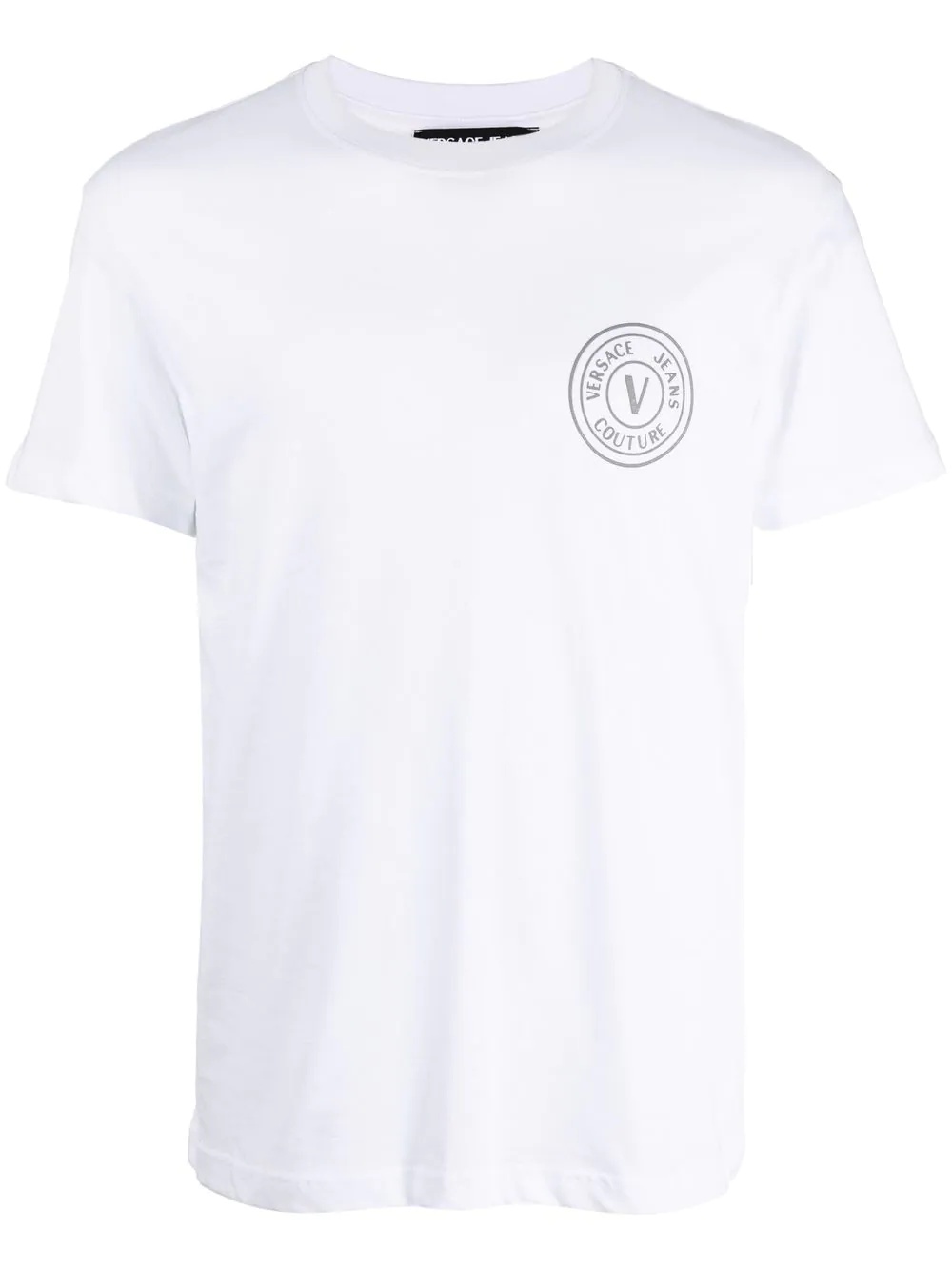 logo-print cotton T-shirt - 1