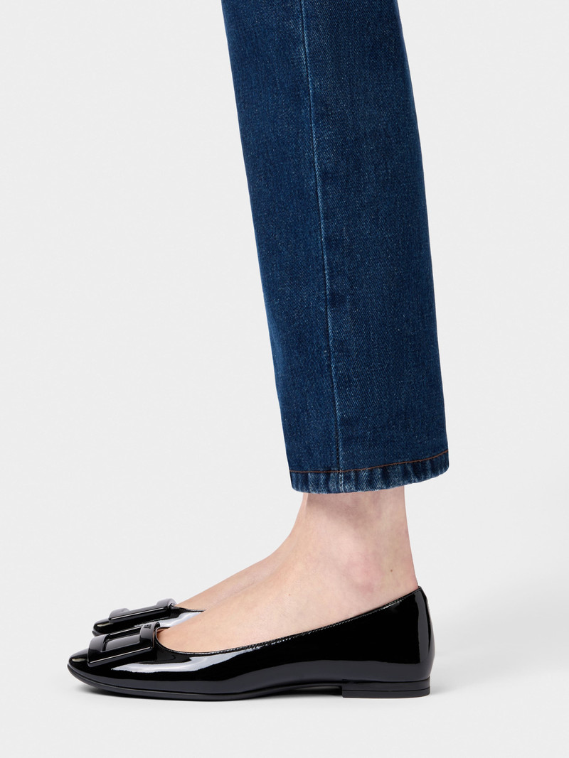 Roger Vivier U Look Ballerinas in patent leather outlook