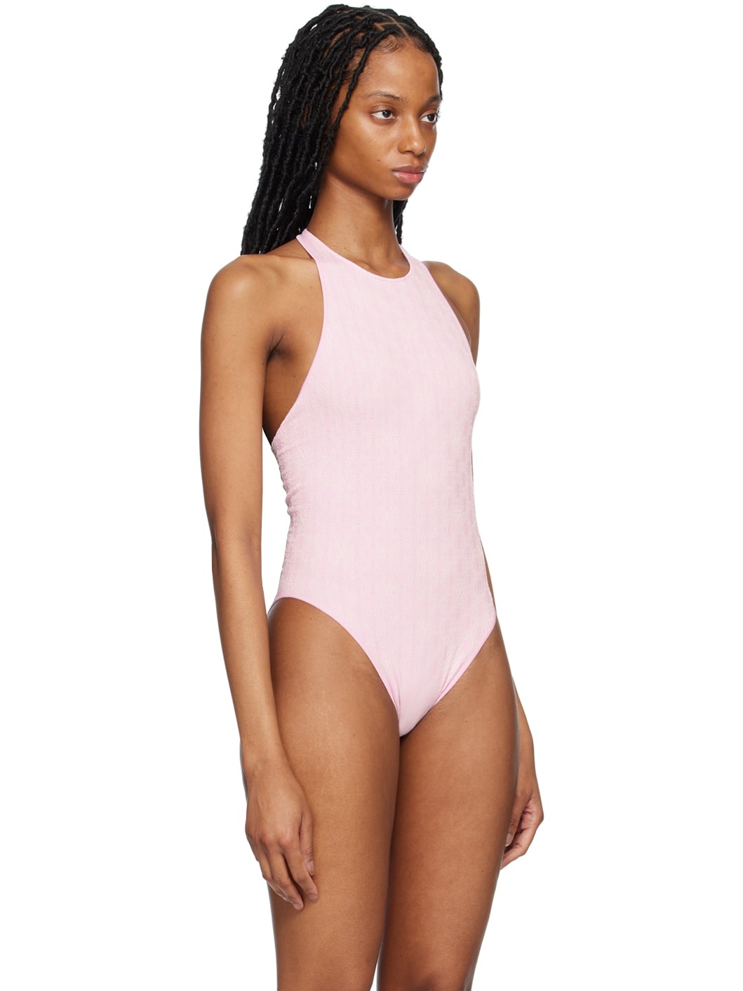 Pink Succession Bodysuit - 4