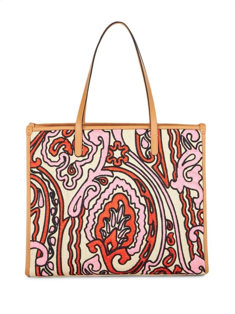 paisley-print tote bag - 3