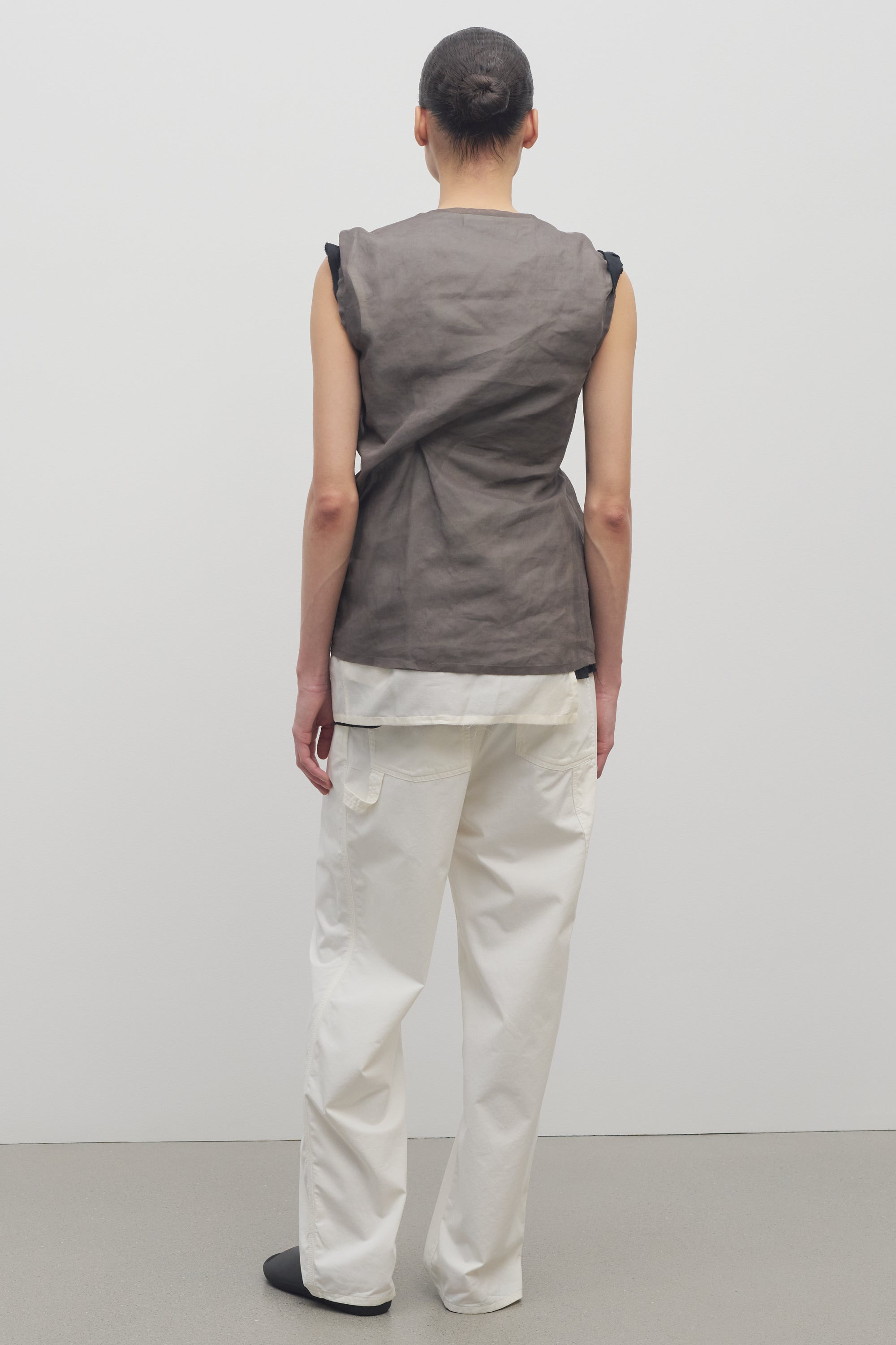 Sharka Pant in Cotton and Cashmere - 5