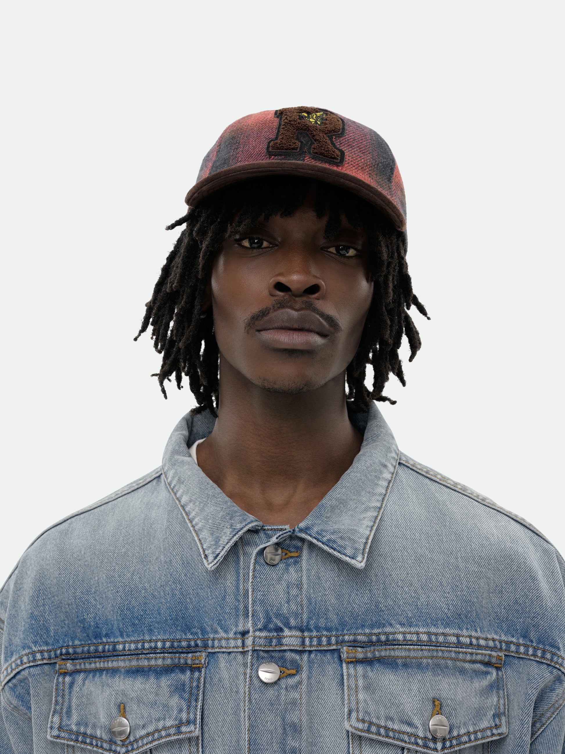 FLANNEL R PATCH 6-PANEL HAT - 2