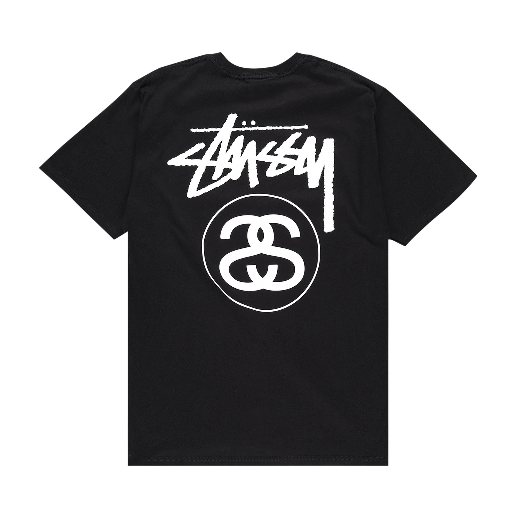 Stussy Stock Link Tee 'Black' - 2