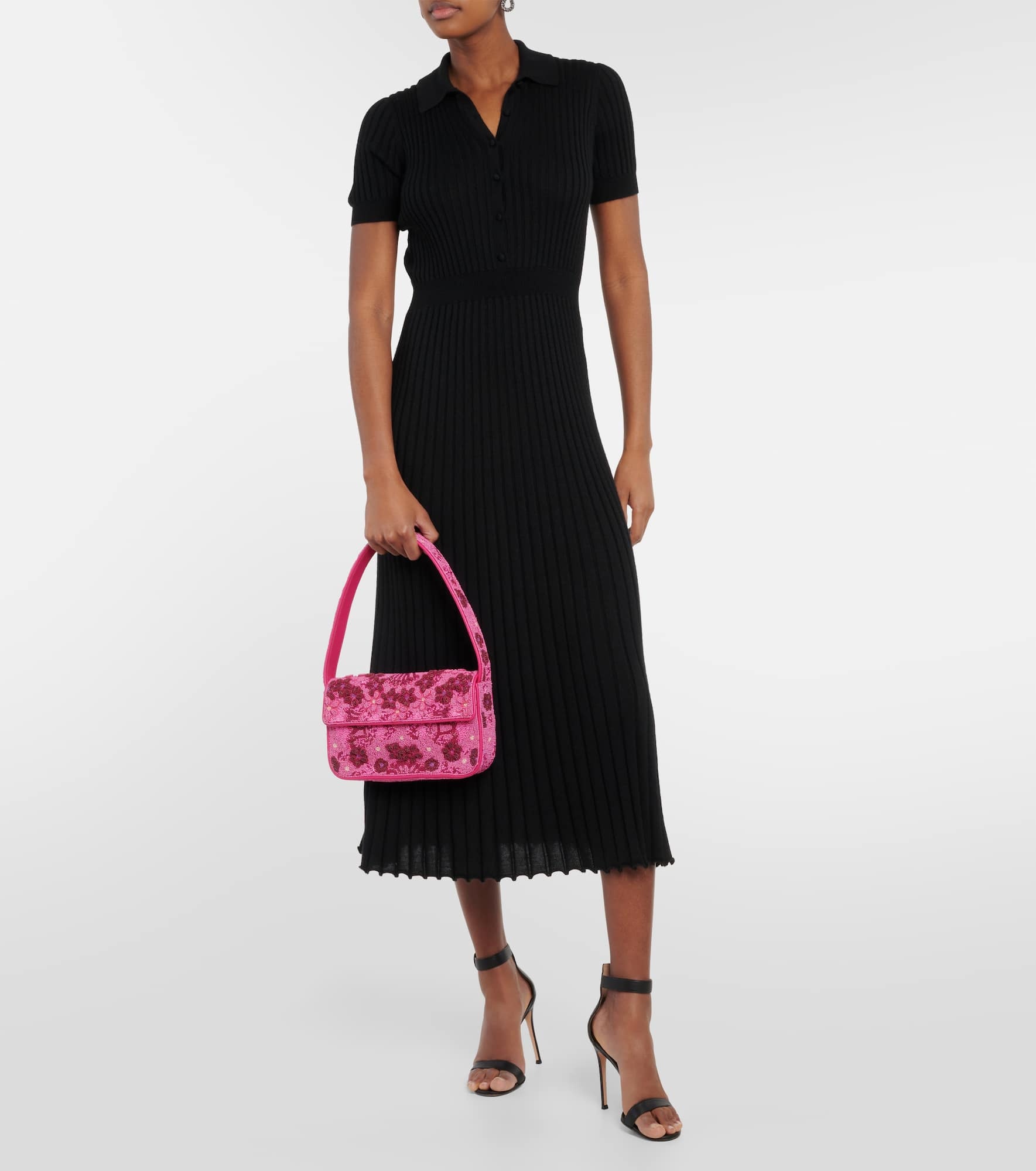 Tommy beaded shoulder bag - 5