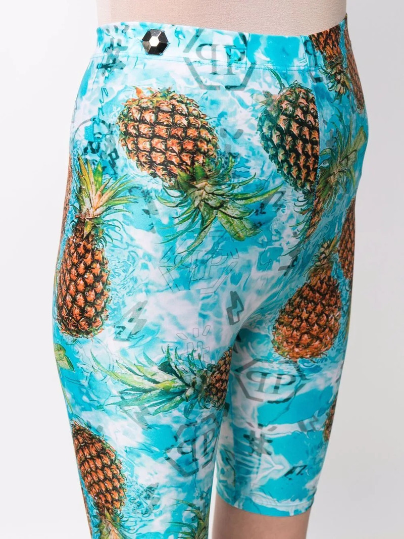 pineapple-print shorts 5