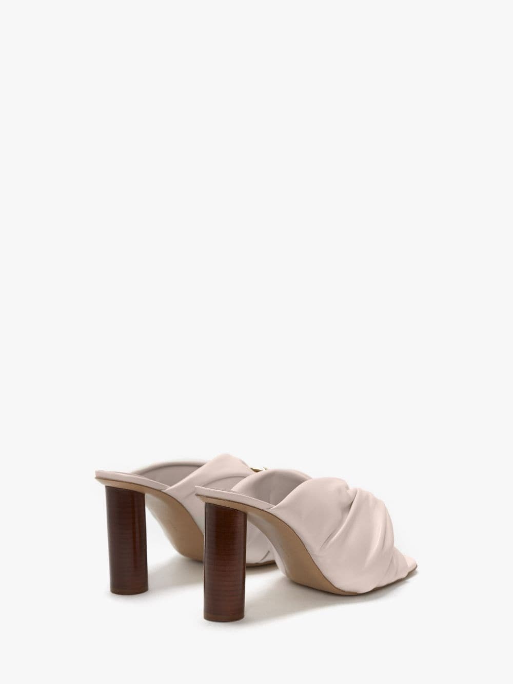 CORNER LEATHER MULES - 3