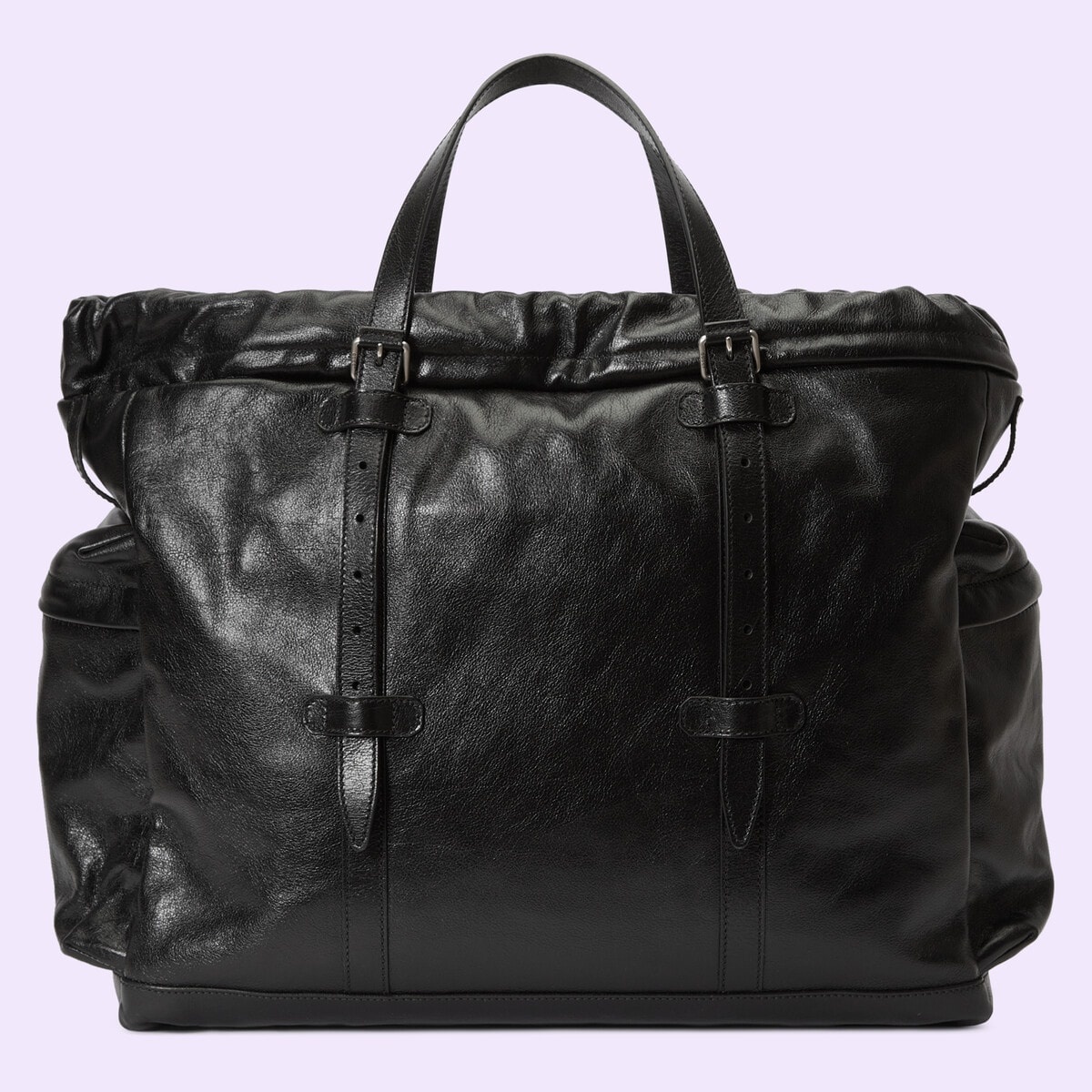 Drawstring tote bag with tonal Double G - 5