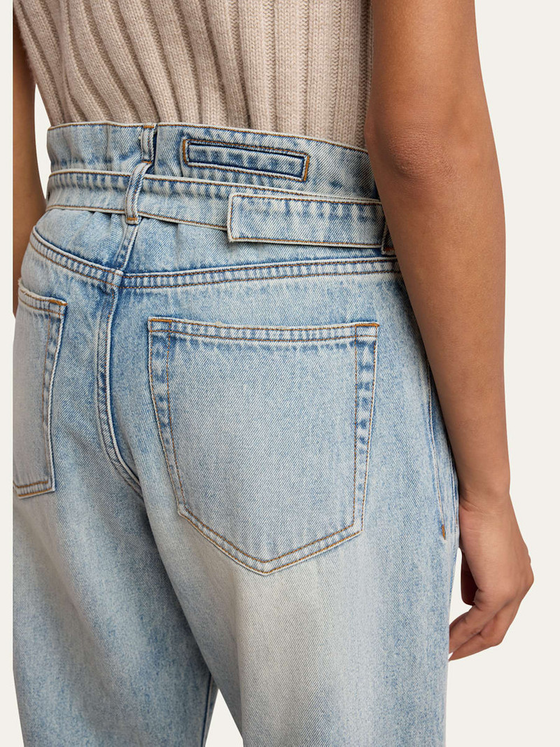 Proenza Schouler Ellsworth Belted Jeans outlook