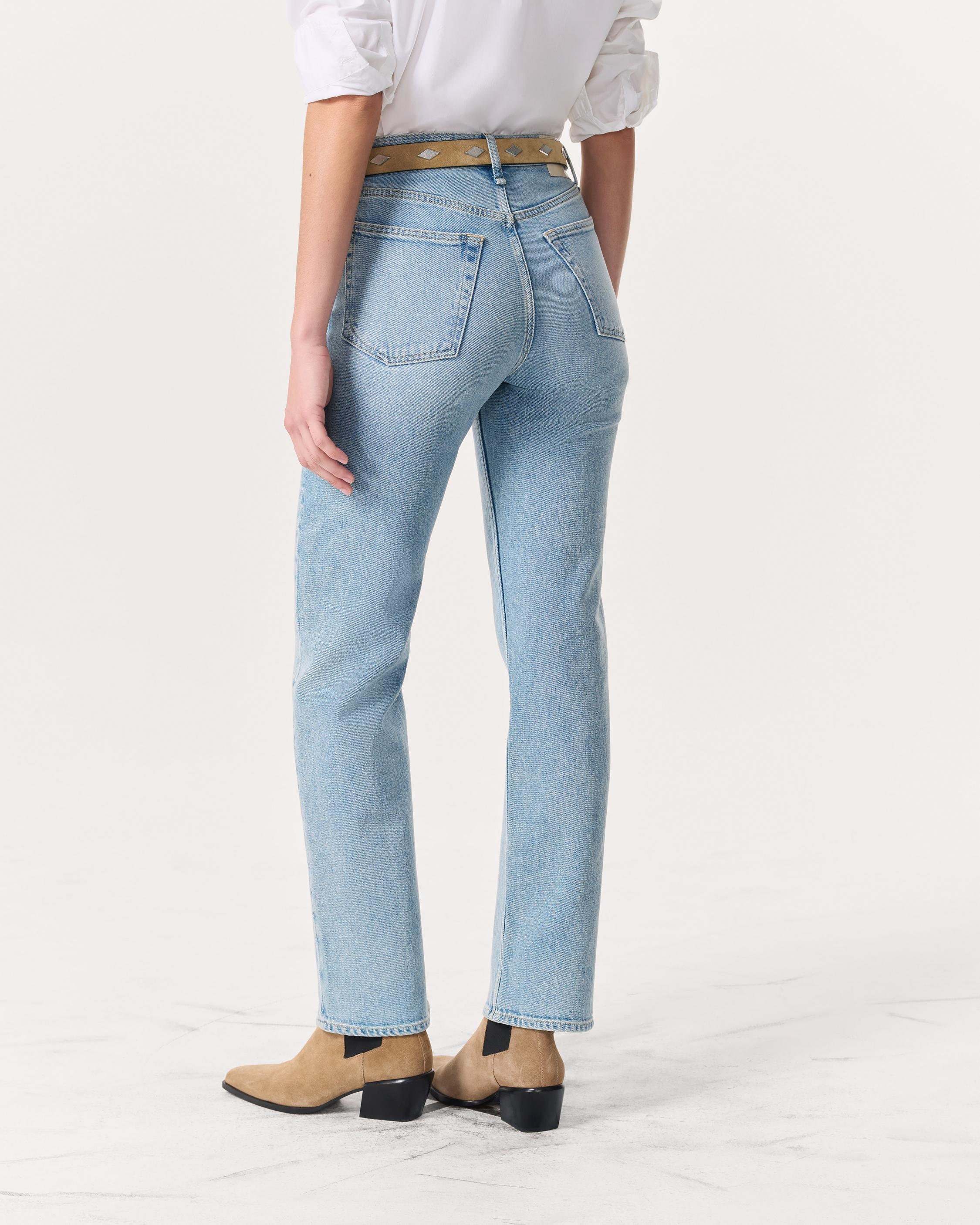 Harlow Straight-Leg Jeans
Vintage Stretch Denim - 5