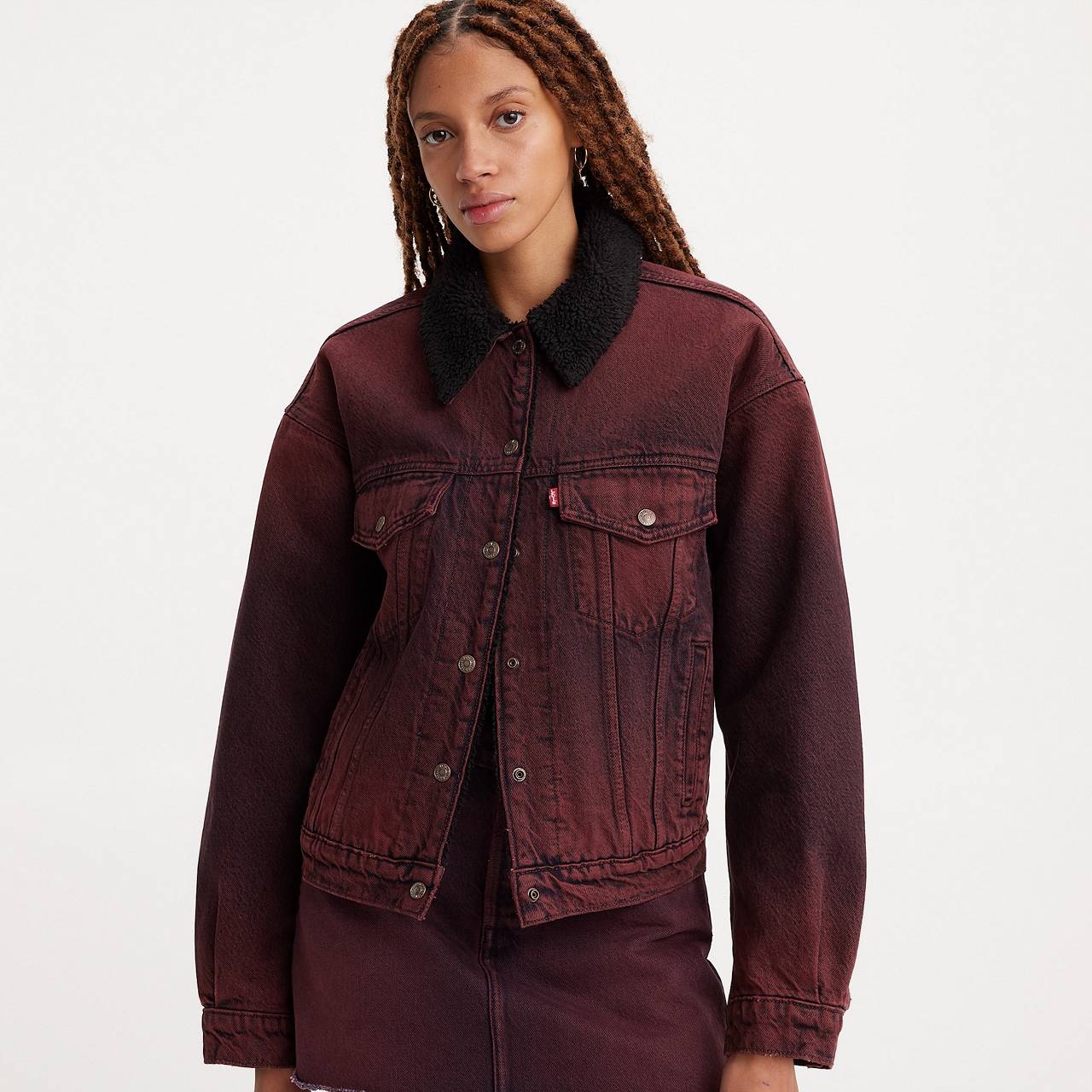 90S SHERPA TRUCKER JACKET - 2