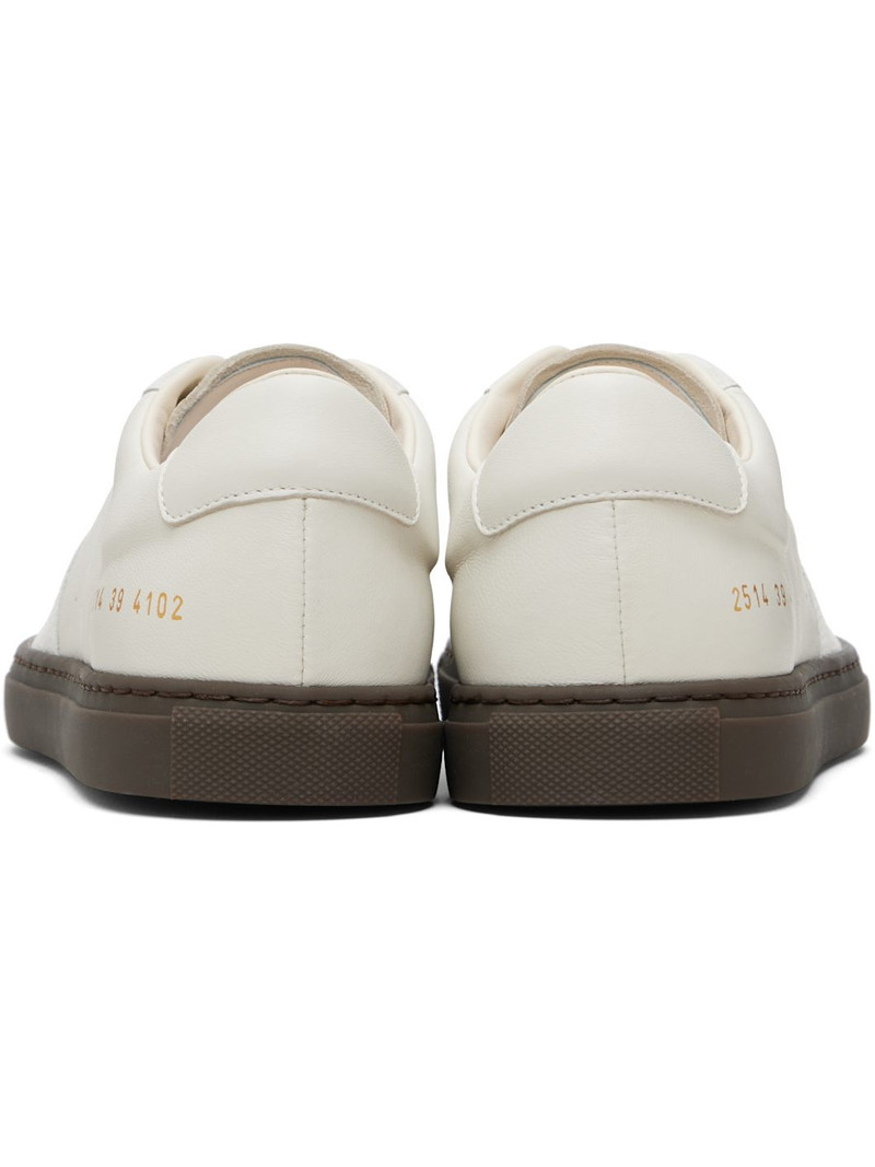 Off-White BBall Slim Gum Brown Sole Sneakers 2