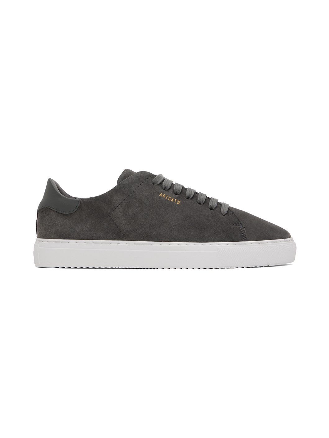 Gray Clean 90 Suede Sneakers - 1