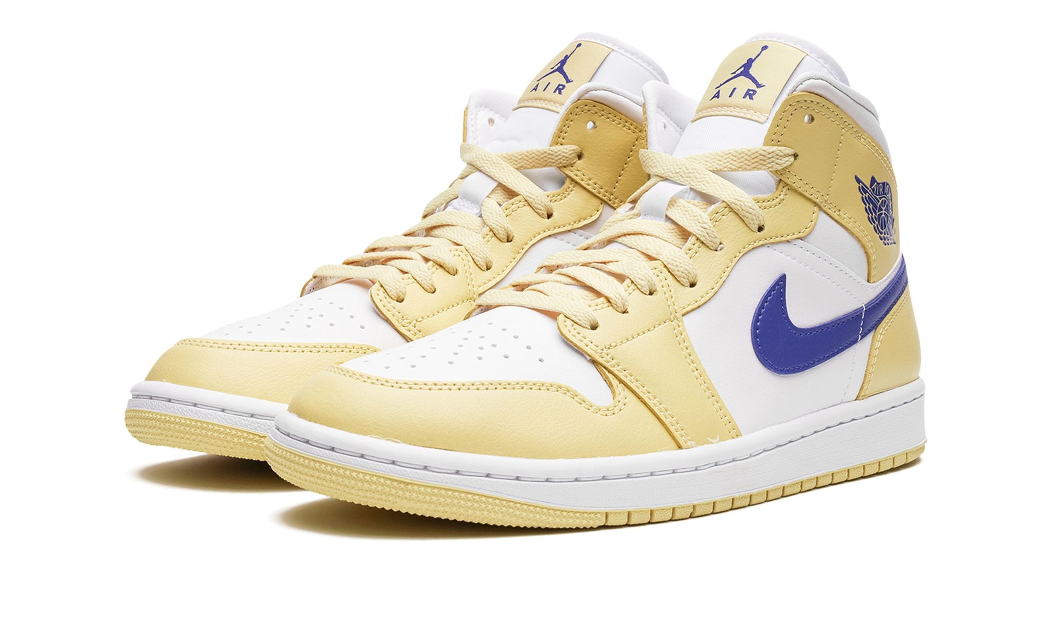 Wmns Air Jordan 1 Mid "Lemon Wash" - 2