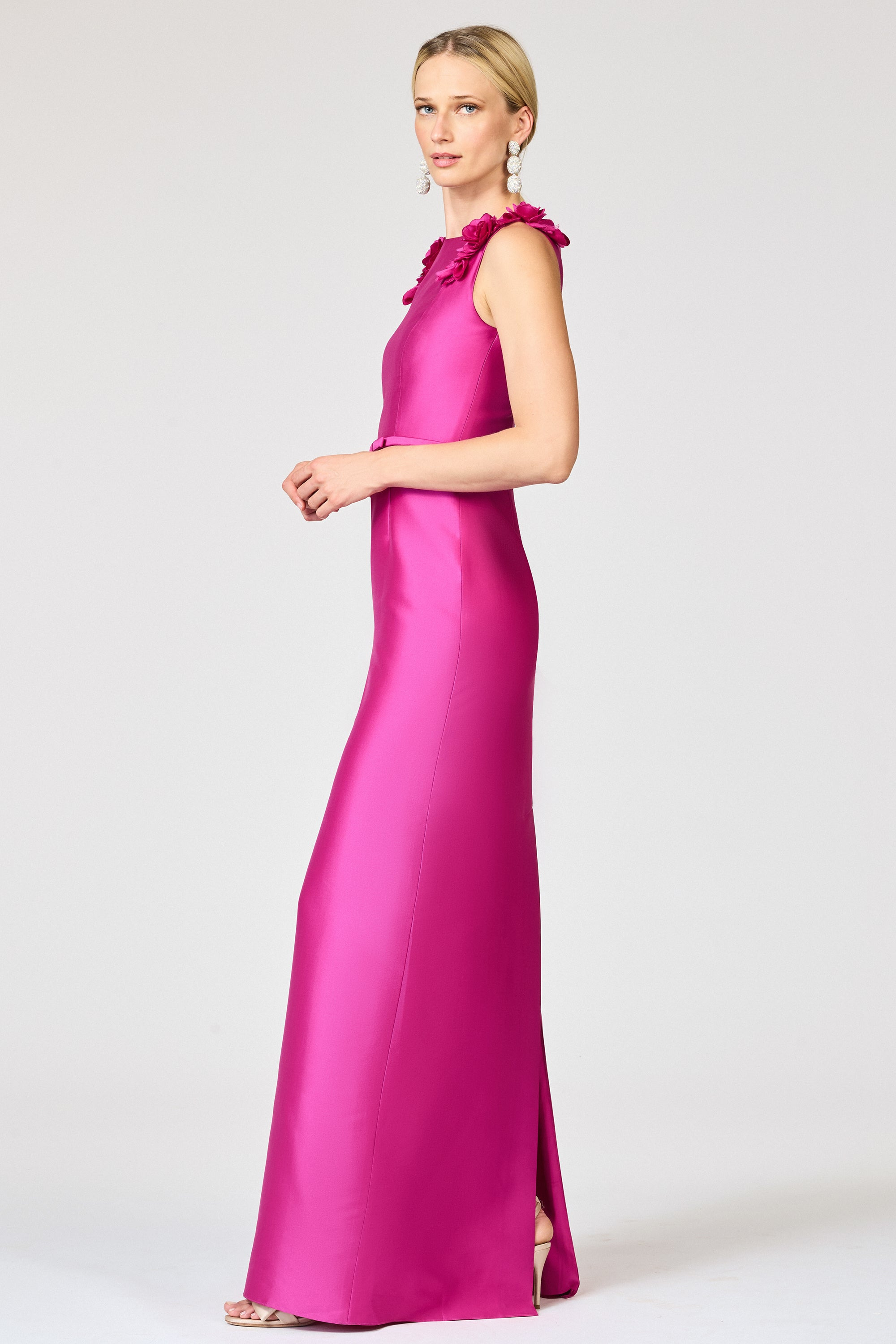 THEA GOWN - MAGENTA - 4
