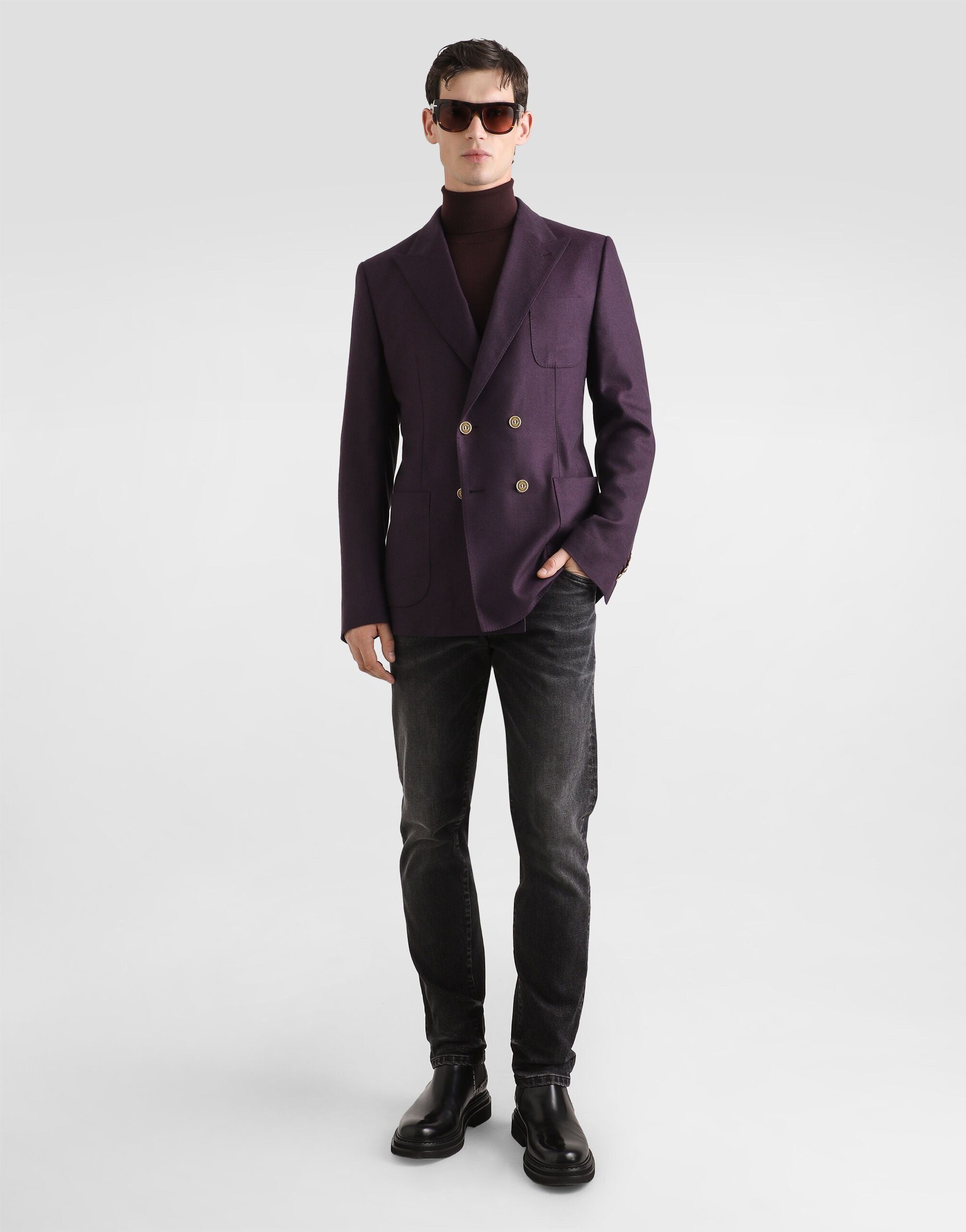 Cashmere turtleneck pullover - 4