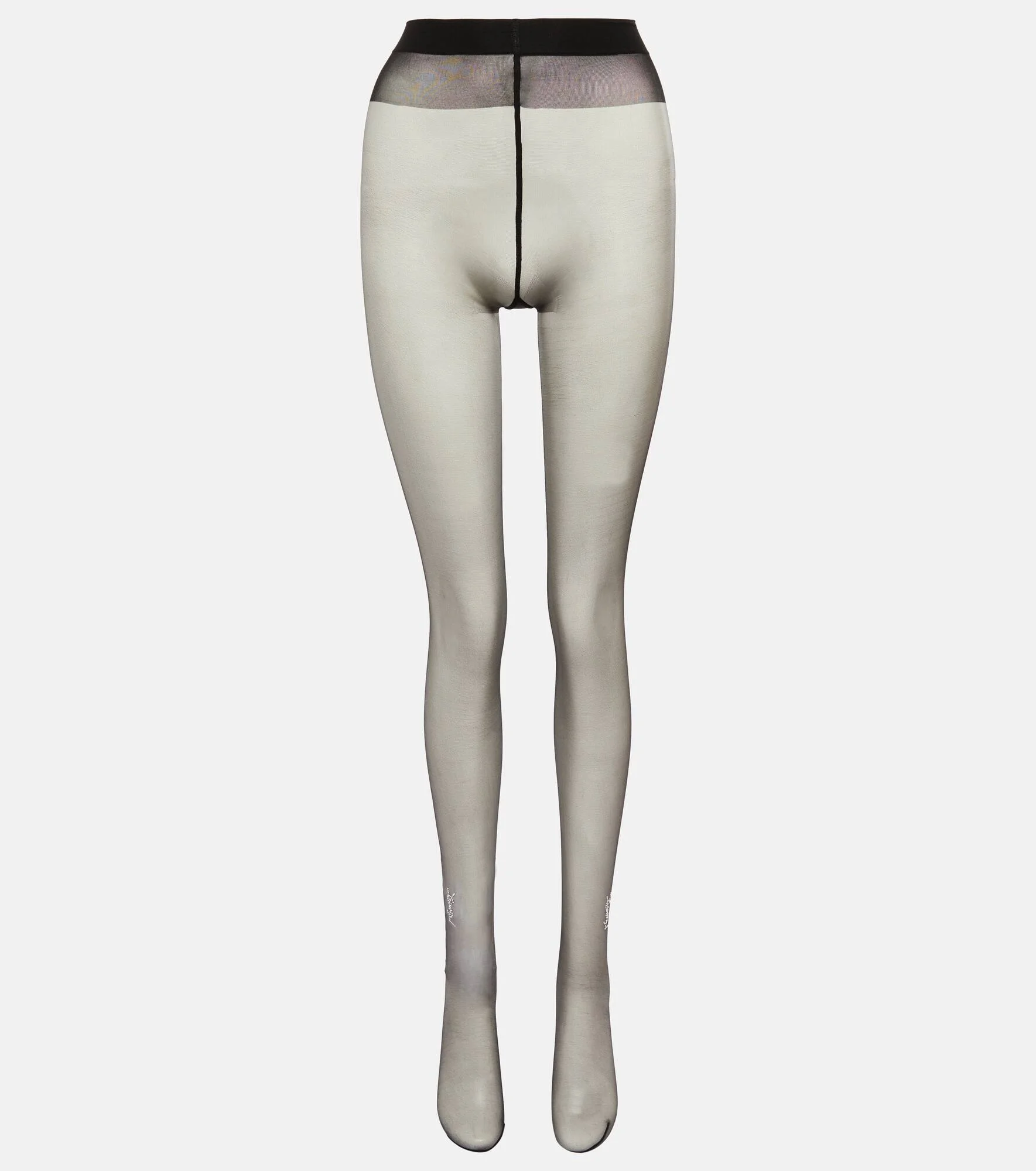 Monogram crystal-embellished tights - 1