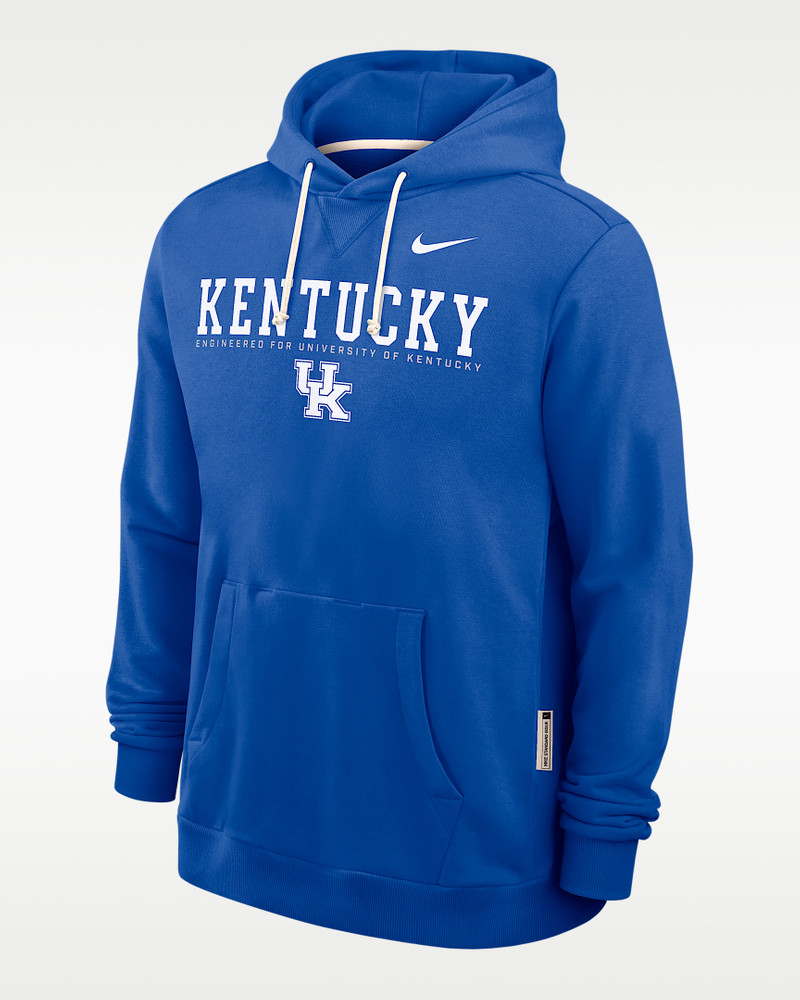 Kentucky Sideline Men's Nike Dri-FIT College Pullover Hoodie 1
