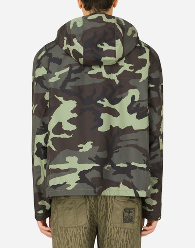 Dolce & Gabbana Camouflage-print nylon jacket outlook