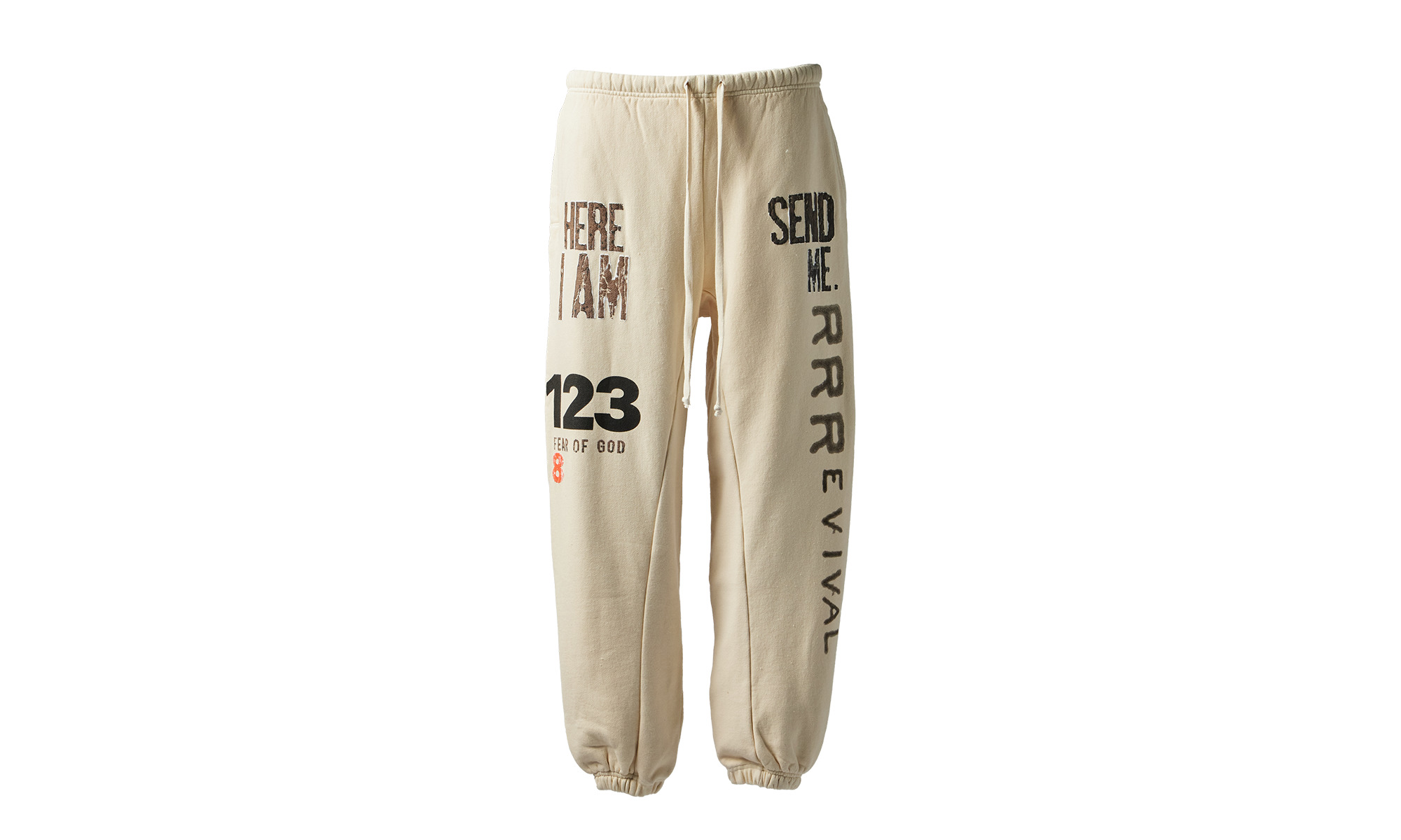 REVIVAL SWEATPANT "White" - 1