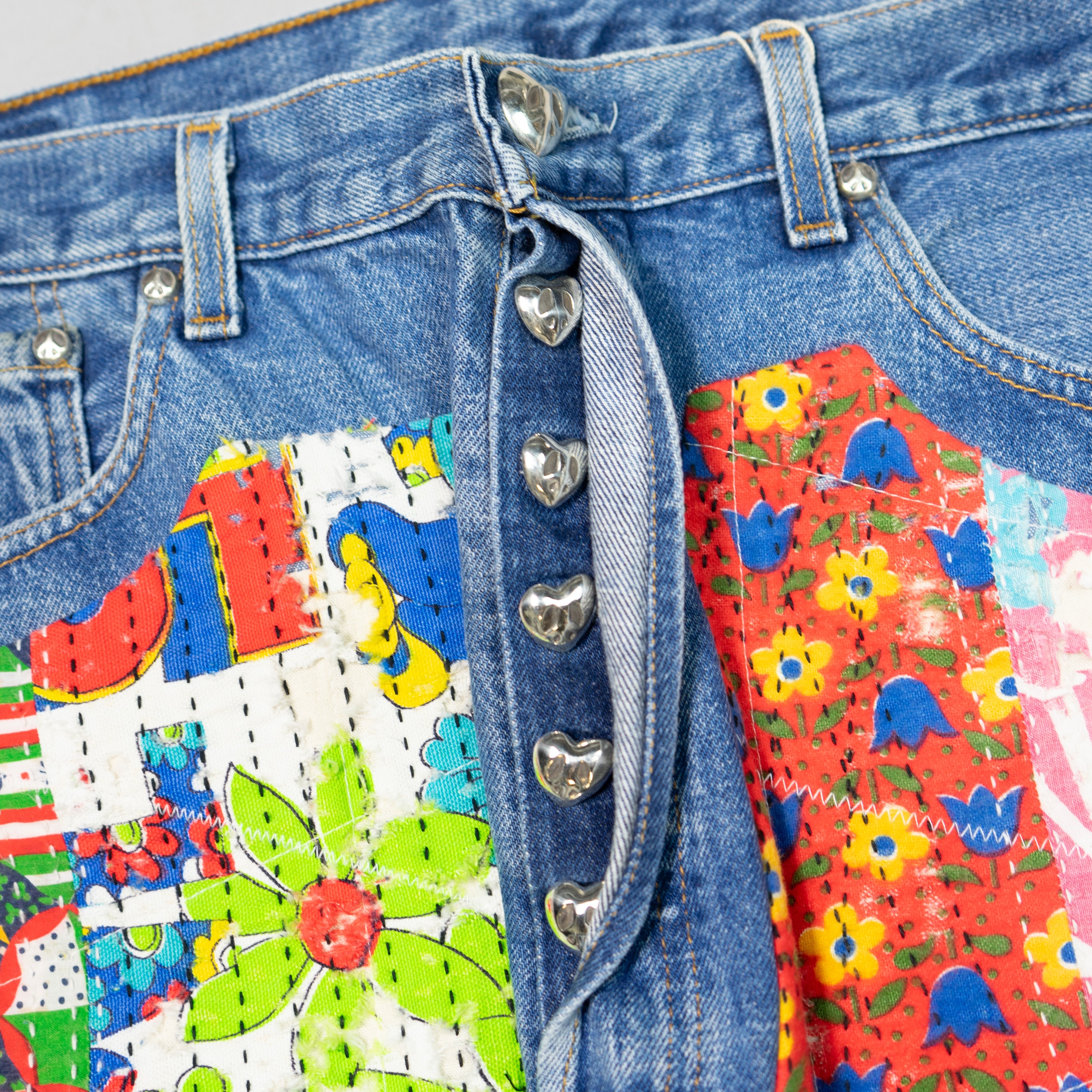 PATCHWORK JEANS - 2