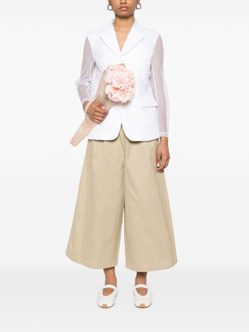 Comme des Garçons Comme des Garçons twill trousers outlook