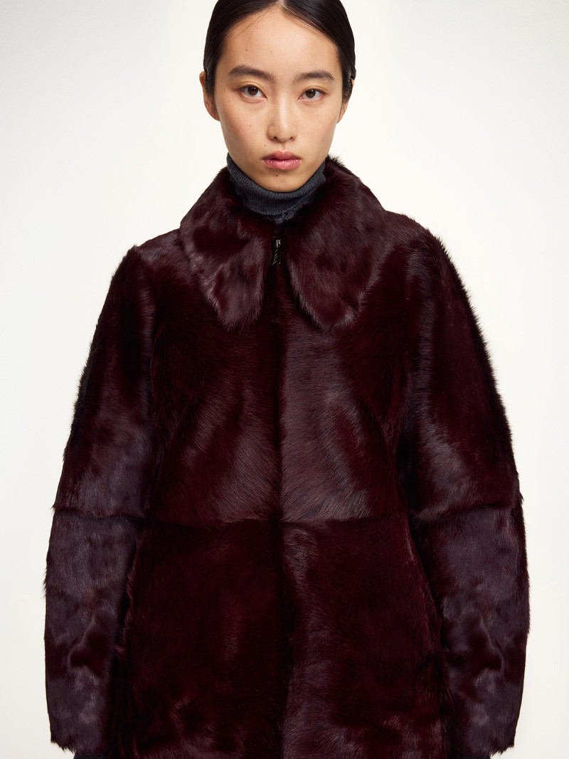 Rafaia Shearling Calf Coat 4