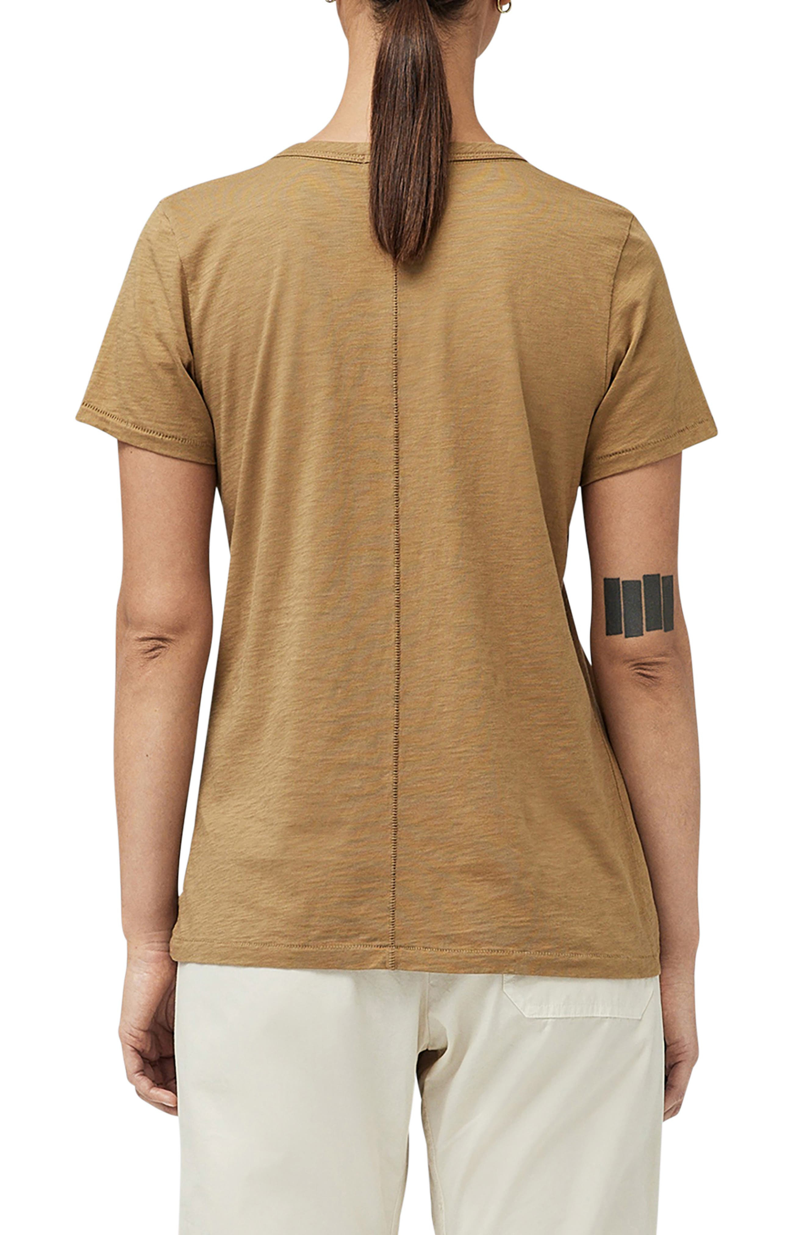 The Slub V-Neck Organic Pima Cotton T-Shirt - 2