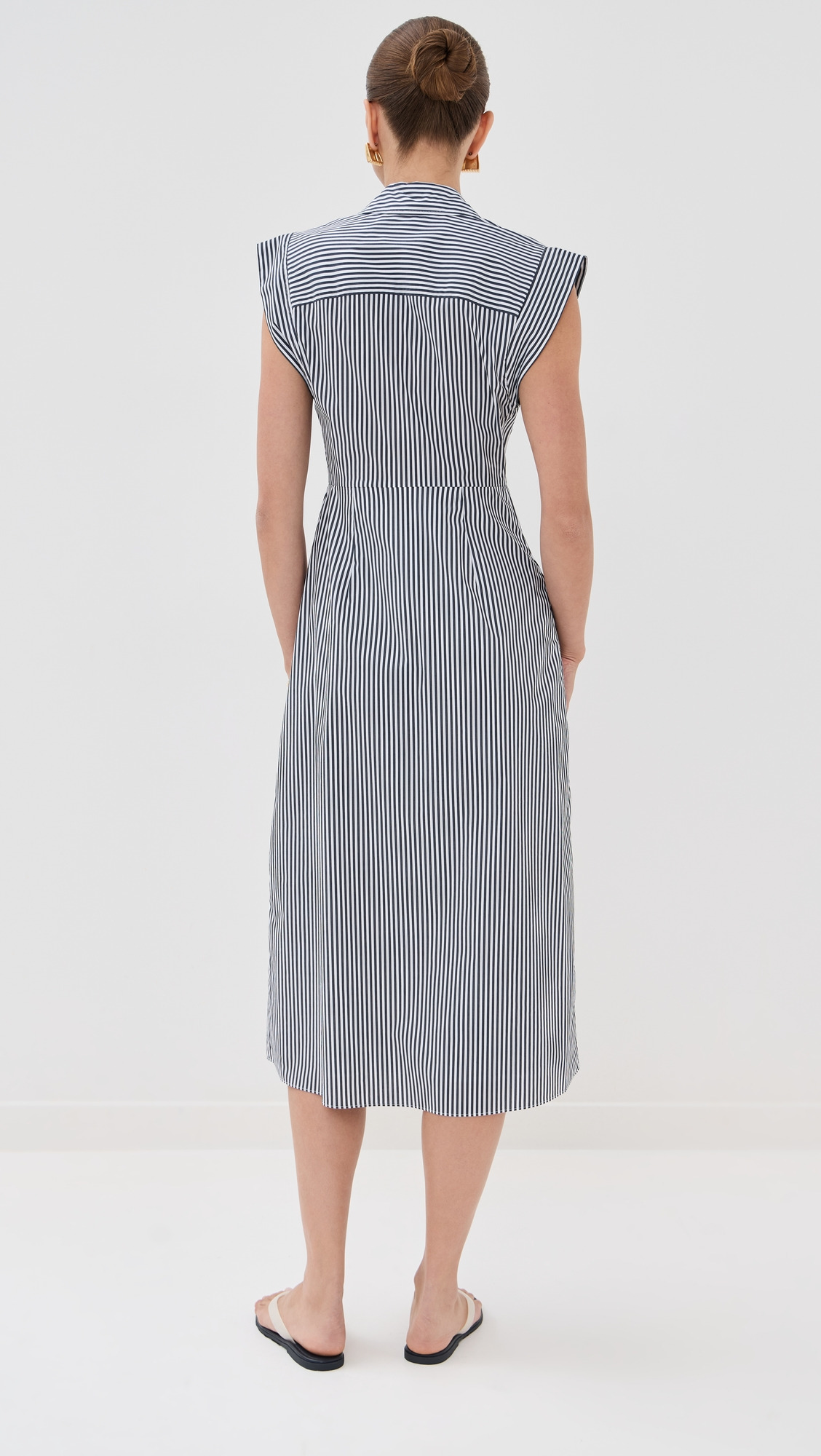 Haydon Striped Midi Shirtdress - 2