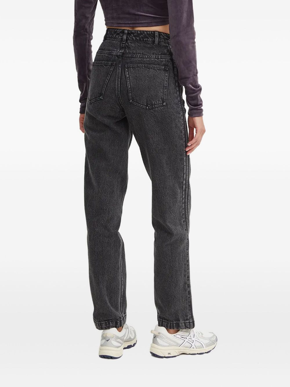 zip-pocket jeans - 3