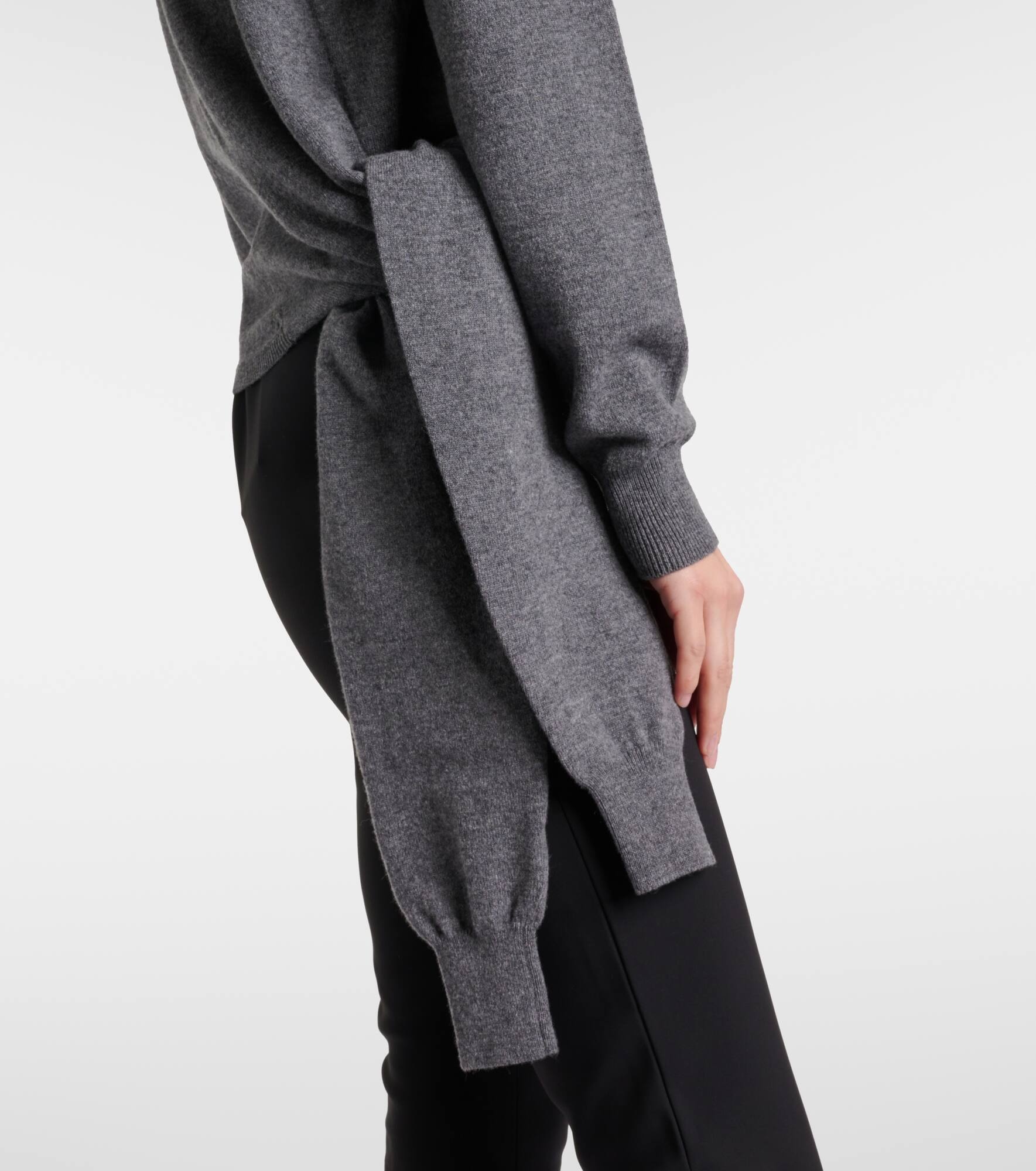 Wool and cashmere-blend turtleneck sweater - 5