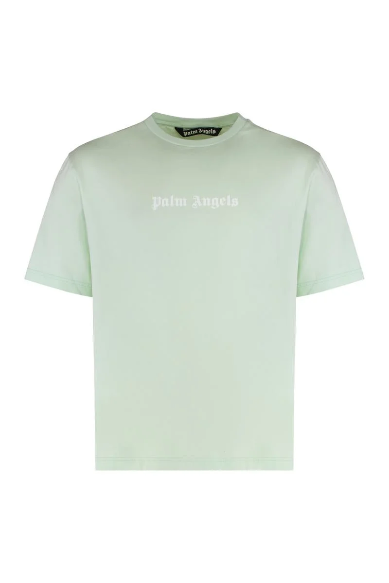 Palm Angels T-Shirt In Cotton With Logo - 1