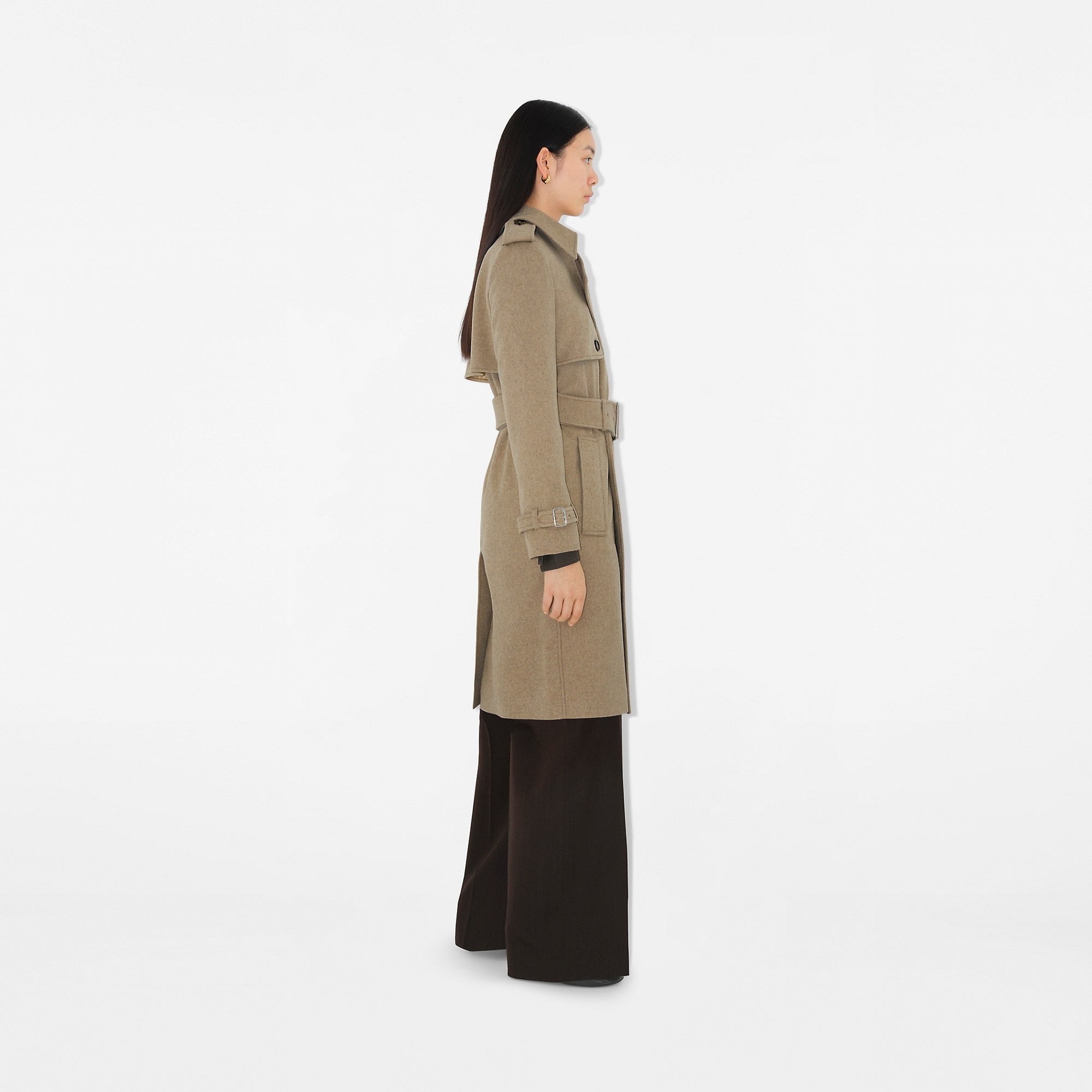 Cashmere Trench Coat - 3