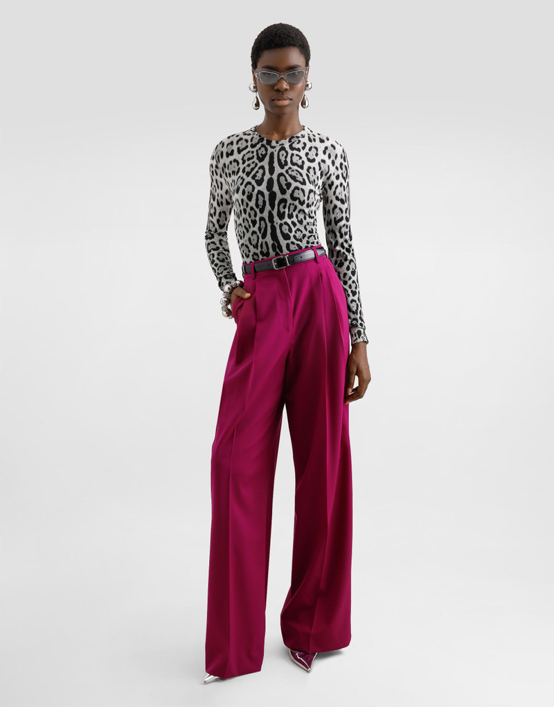 Dolce & Gabbana Woolen palazzo pants outlook