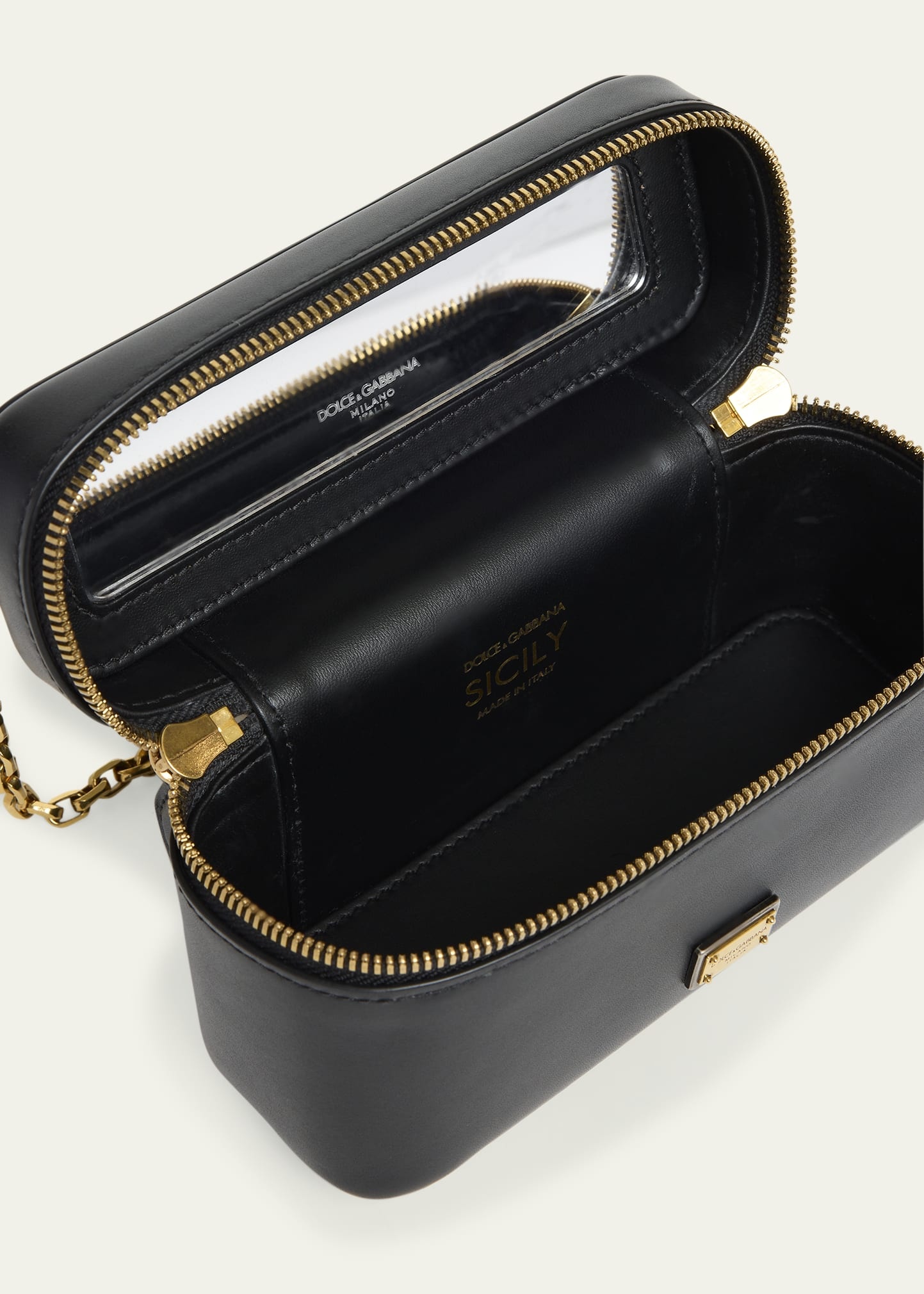 Sicily Calfskin Vanity Crossbody Bag - 4