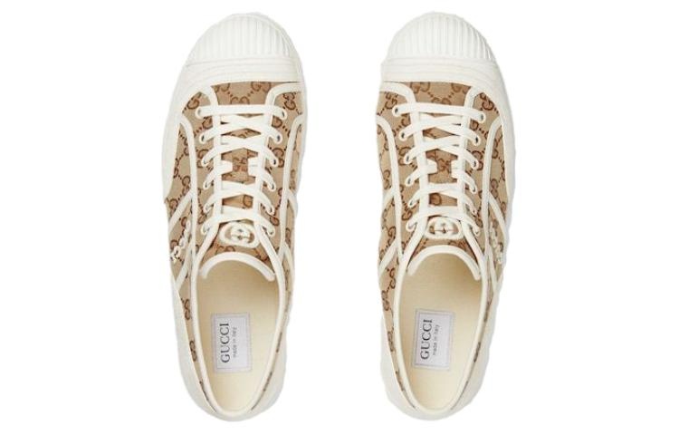 Gucci GG Canvas Trainer 'Beige Ebony' 759055FAC199756 - 4