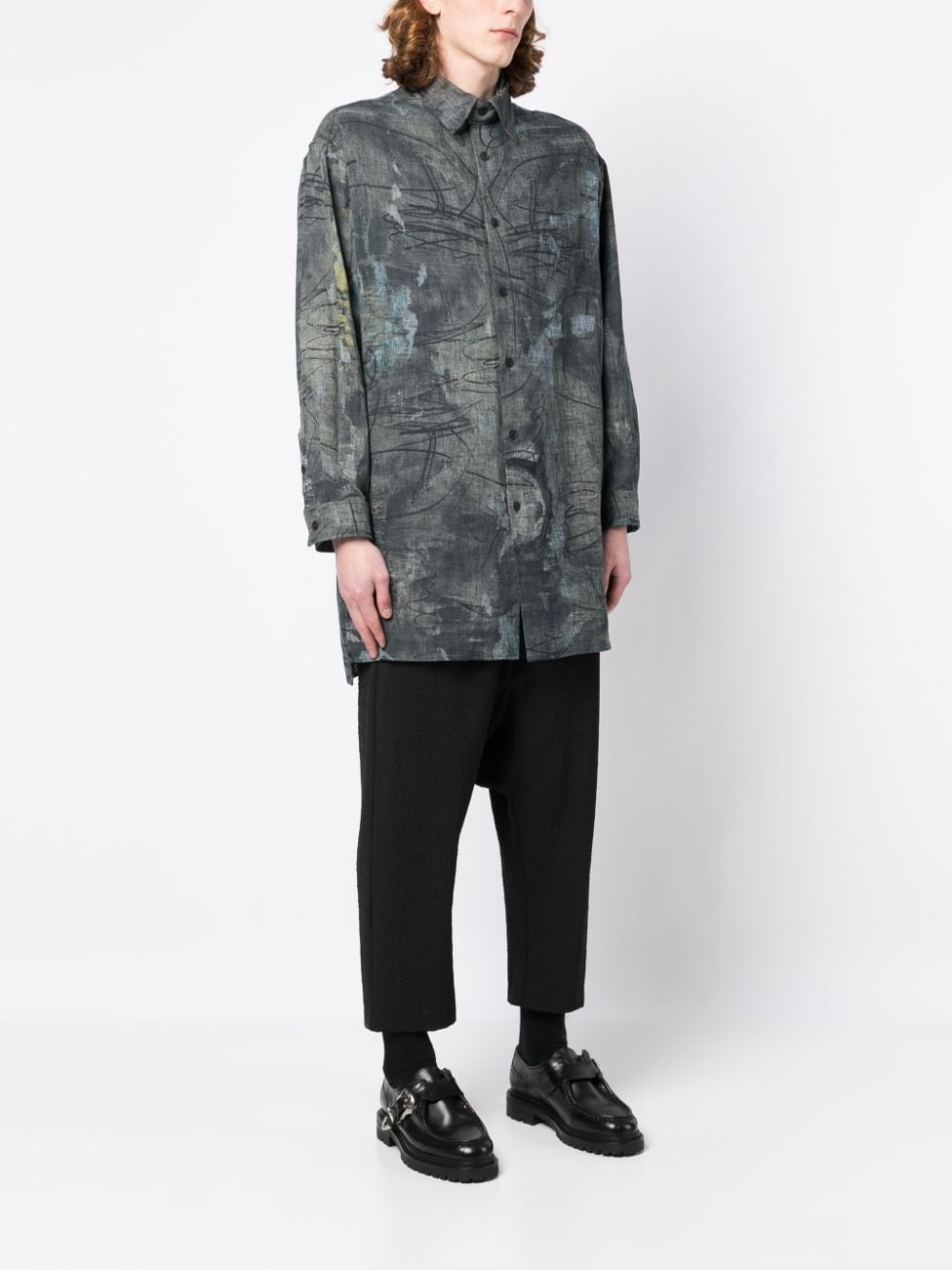 O-Asakura long-sleeve shirt - 3