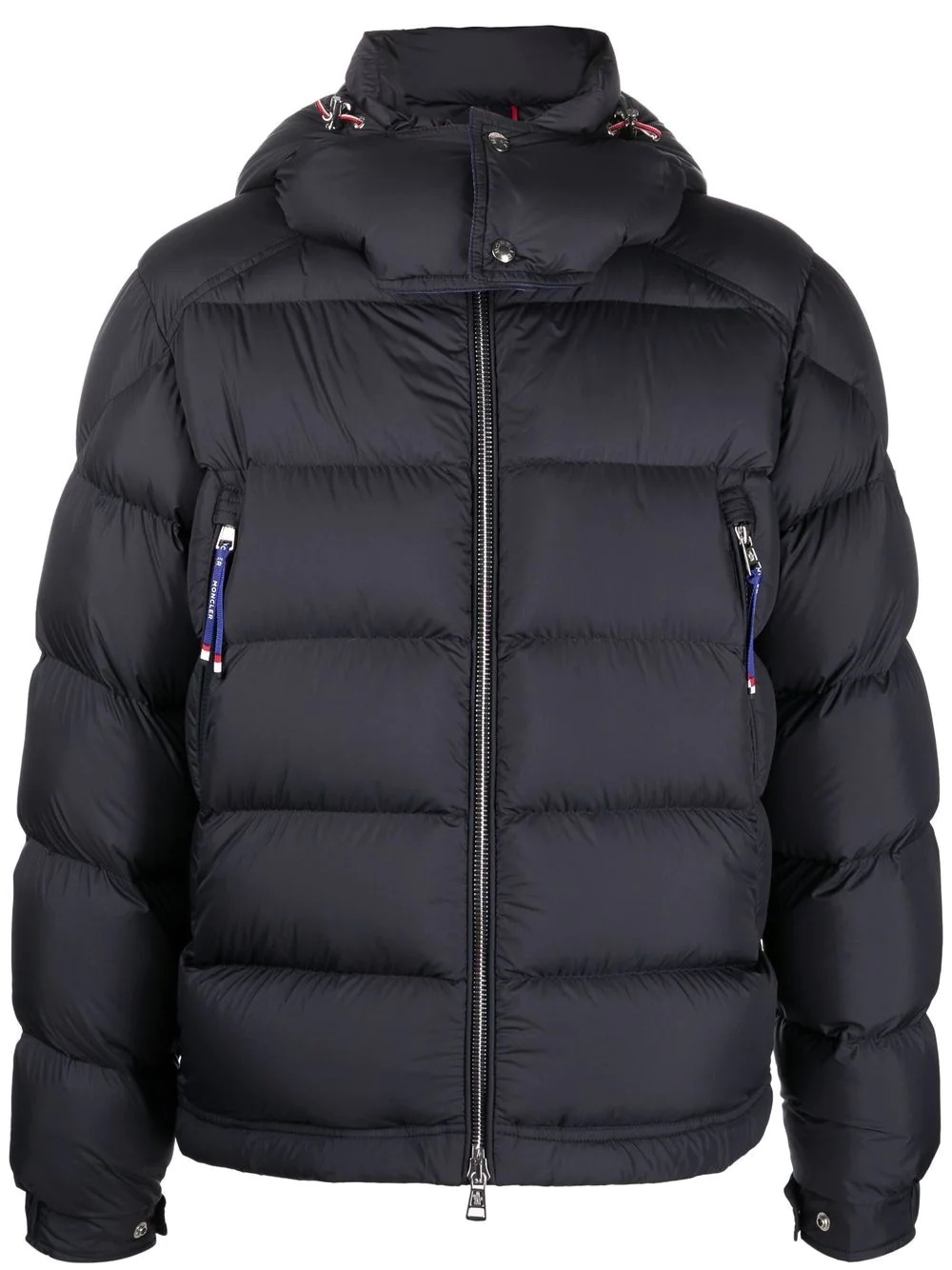 feather down hooded jacket - 1