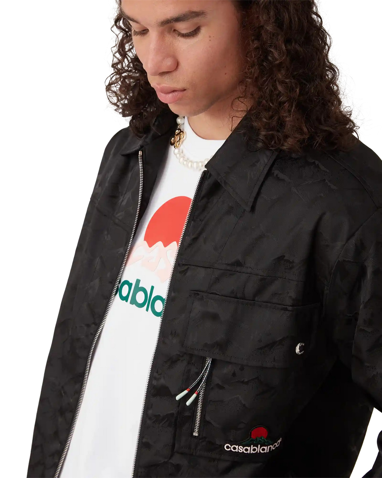 Nylon Mountain Camo Zip Shirt - 5