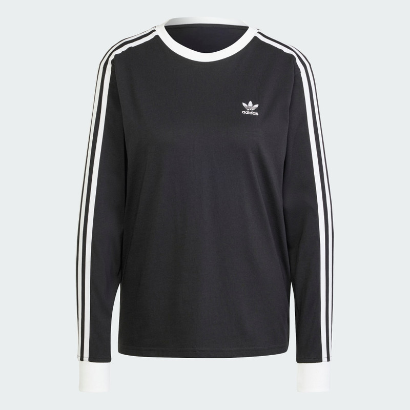 Adicolor 3-Stripes Regular Long Sleeve Tee - 1