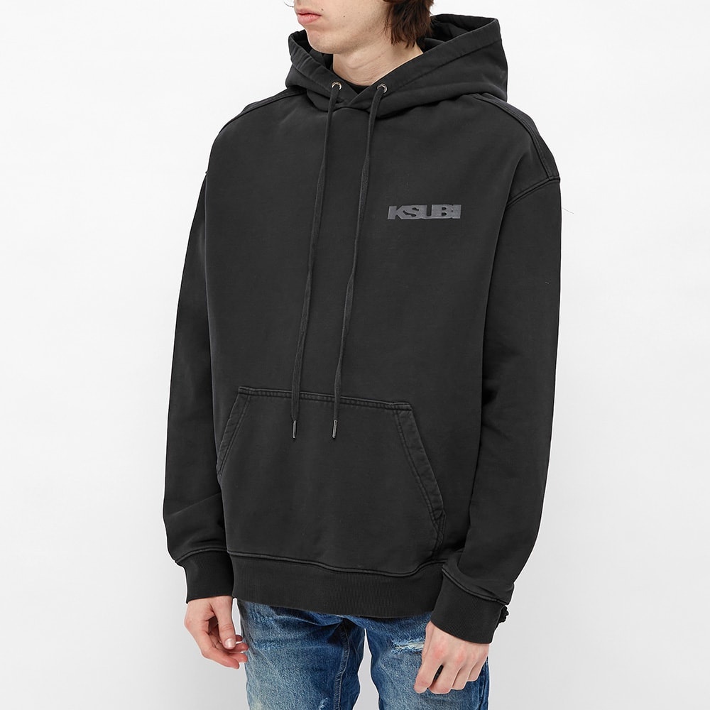 Ksubi Sign Of The Times Biggie Cross Logo Hoody - 4