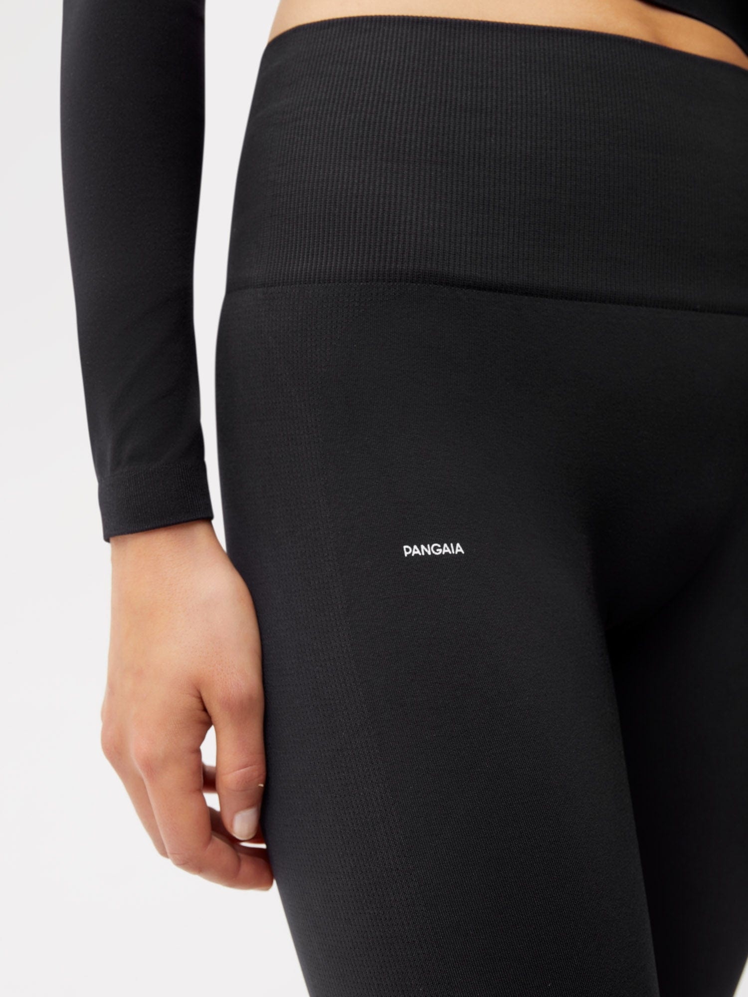 PANGAIA Women's Plant-Stretch Compressive Leggings - Black