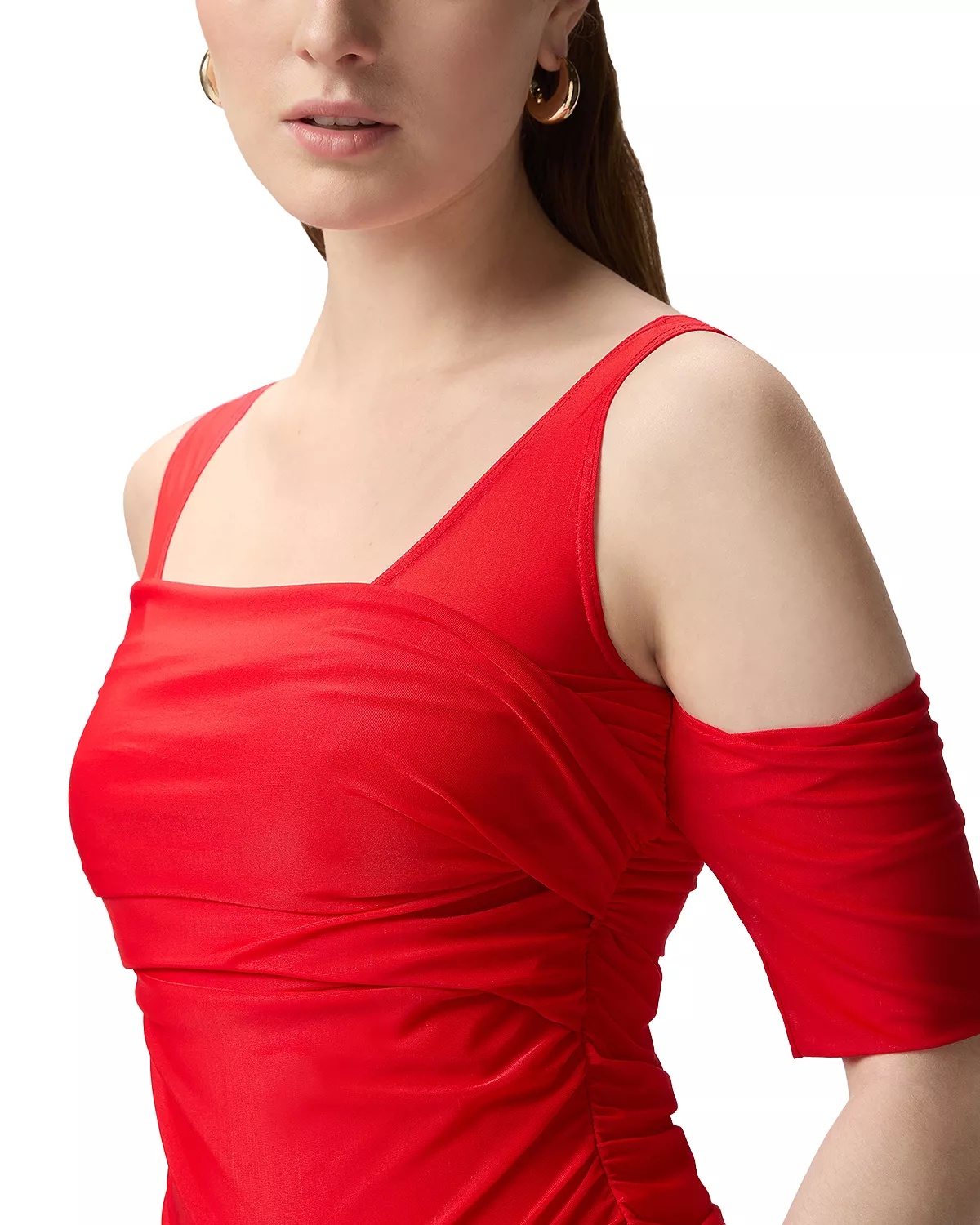 Bella Vera Cold Shoulder Bodysuit - 4