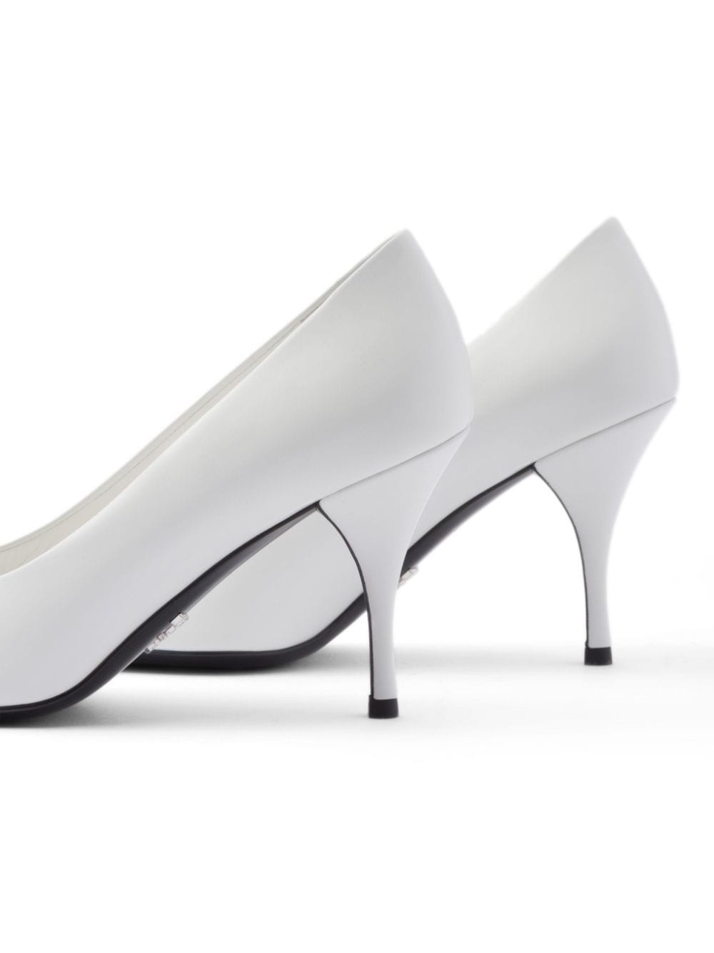 85mm leather pumps - 6