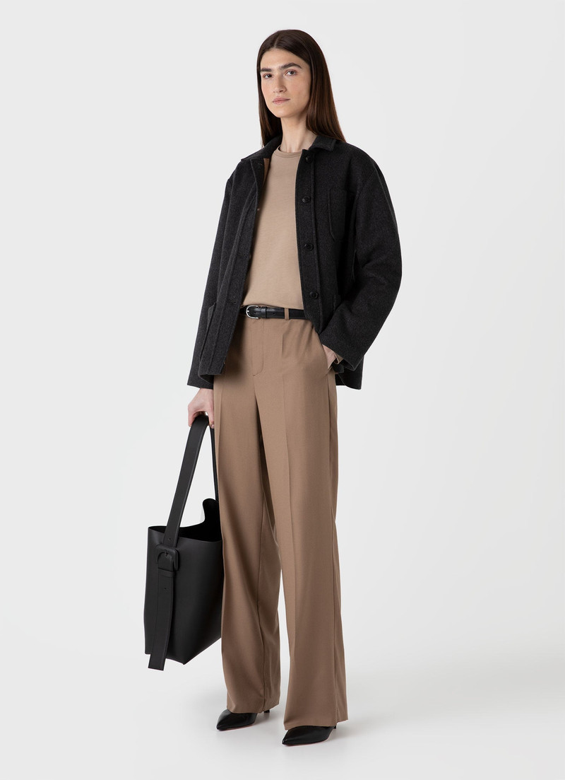 Sunspel Long Sleeve Boy Fit T‑shirt outlook