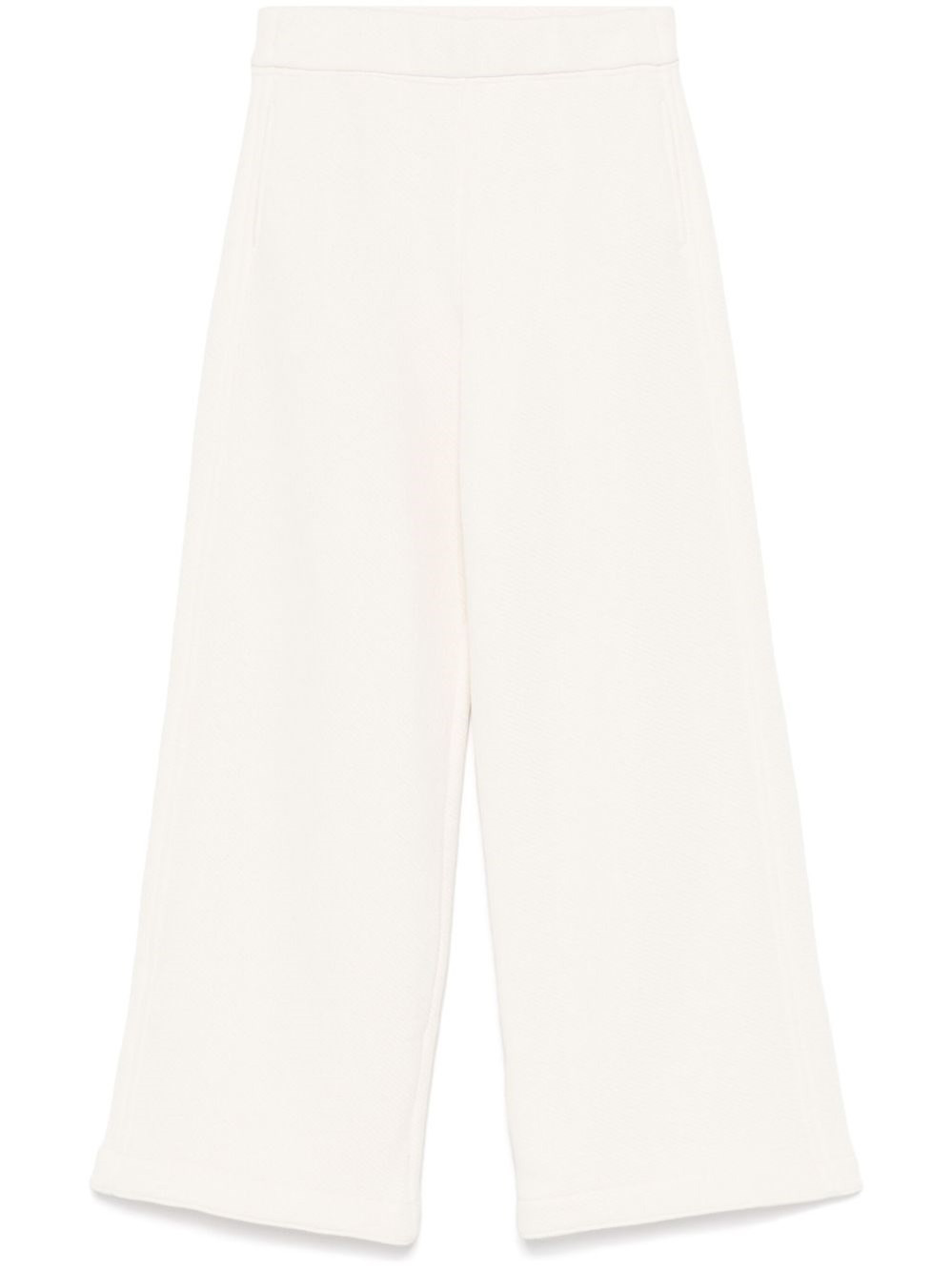 Cotton wide-leg trousers - 1