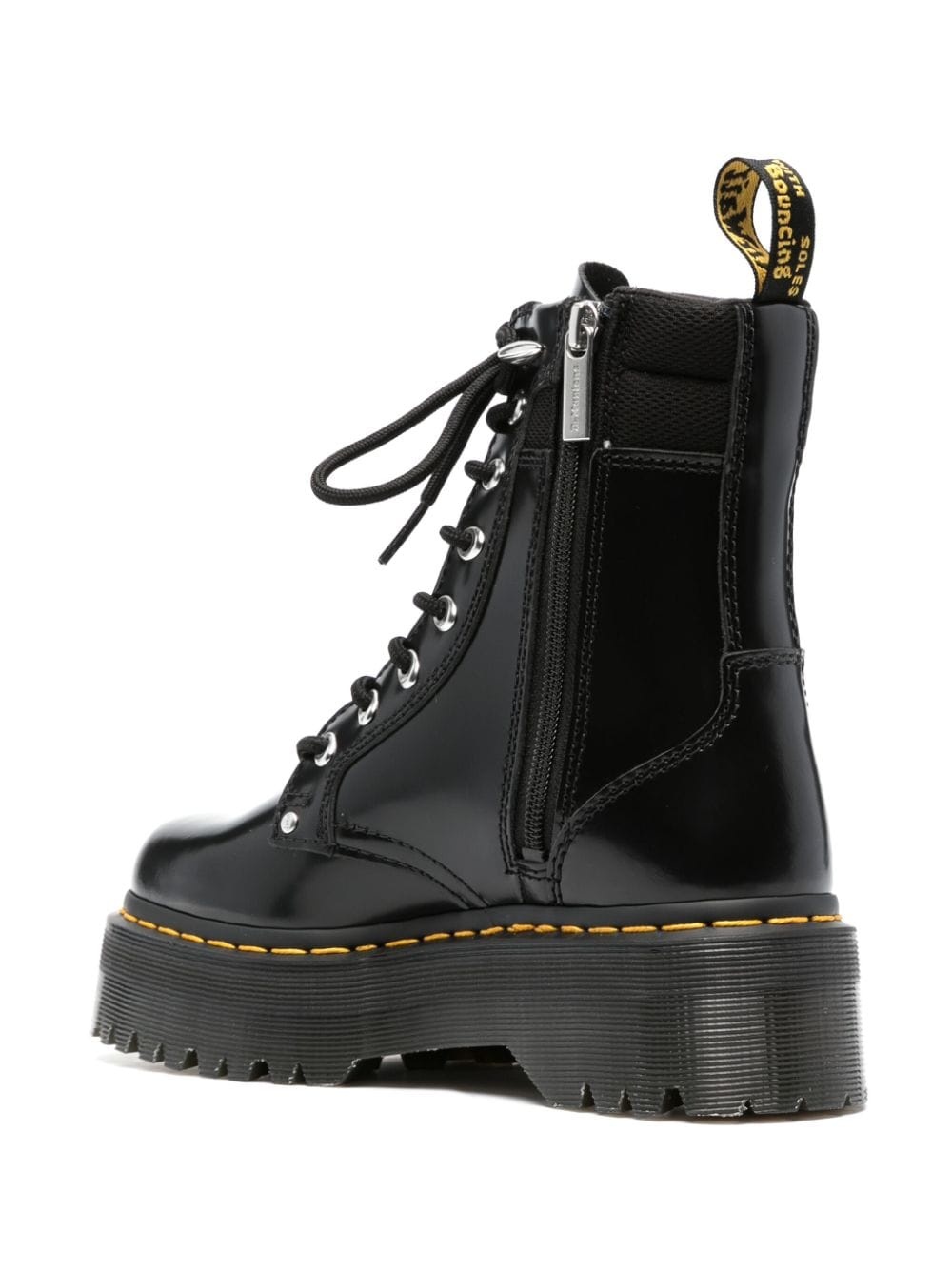 Jadon leather combat boots - 3