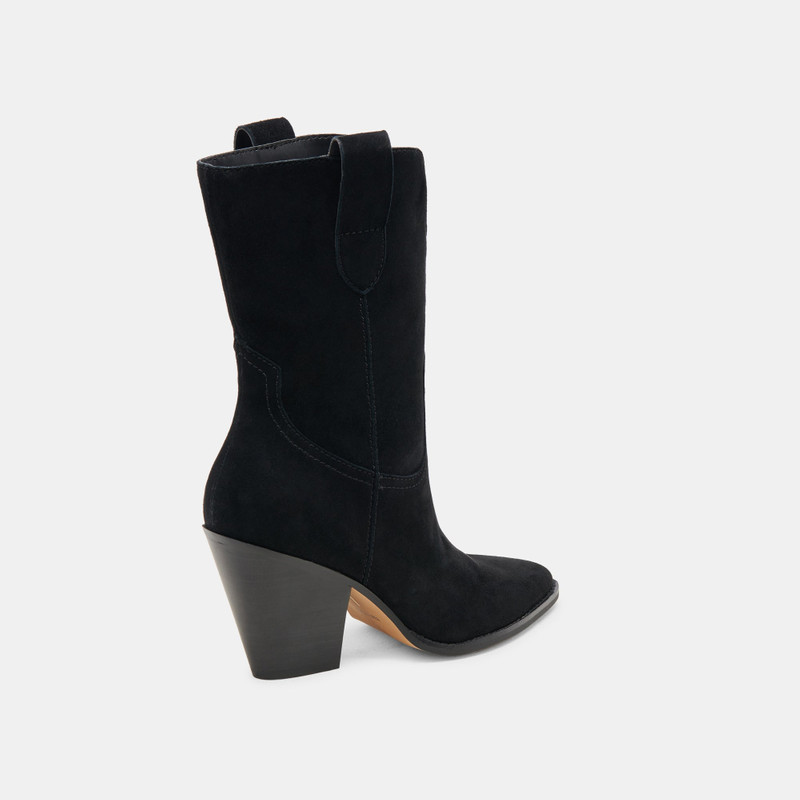 JESSEY BOOTS ONYX SUEDE 4